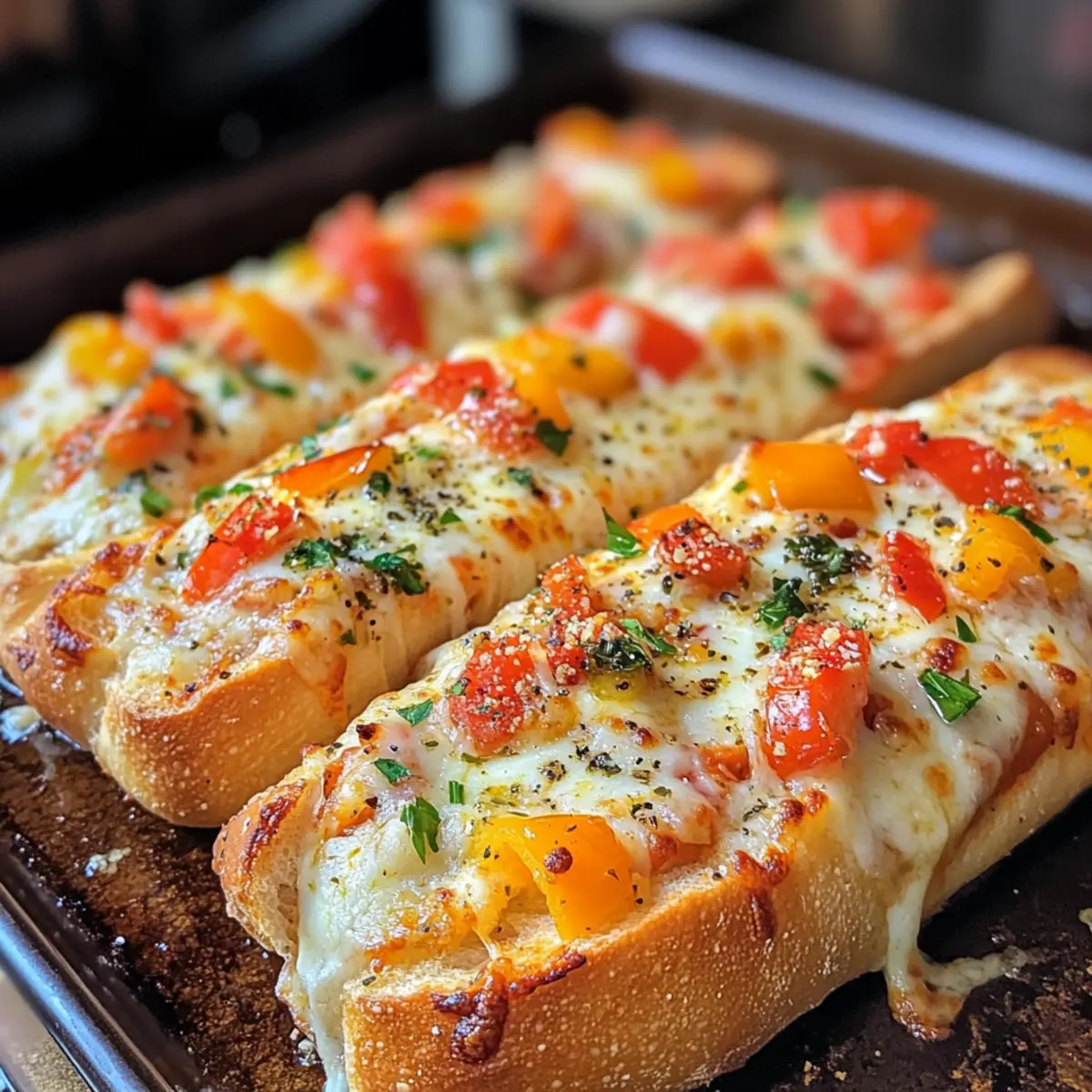 Mouthwatering Baguette Pizzas: Quick, Easy, and Customizable