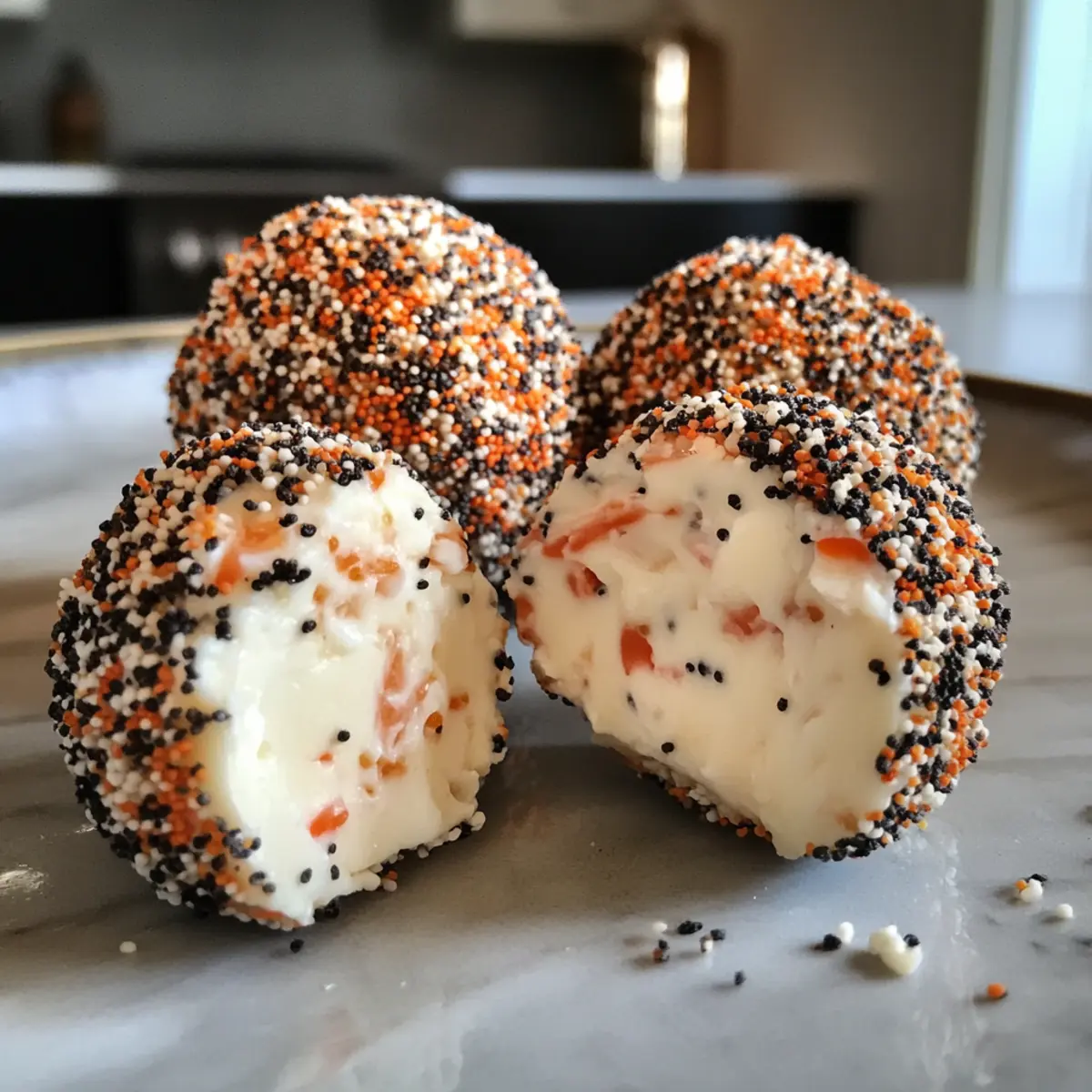 Bagel Goat Cheese Truffles: Irresistibly Creamy Delight