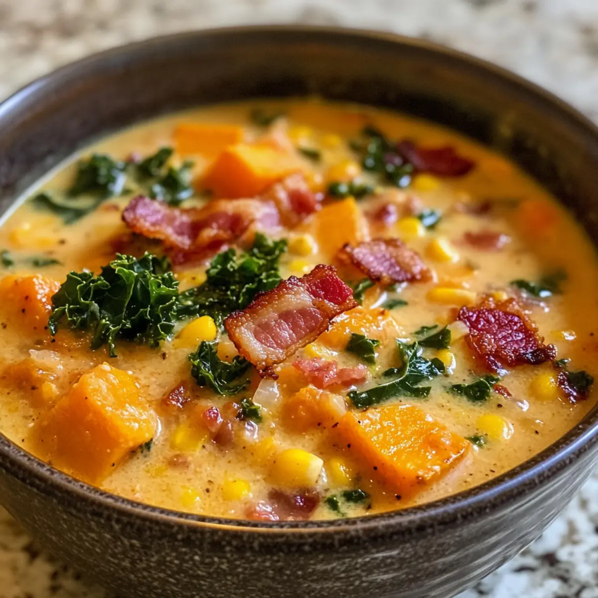 Hearty Sweet Potato Corn Chowder for Cozy Nights