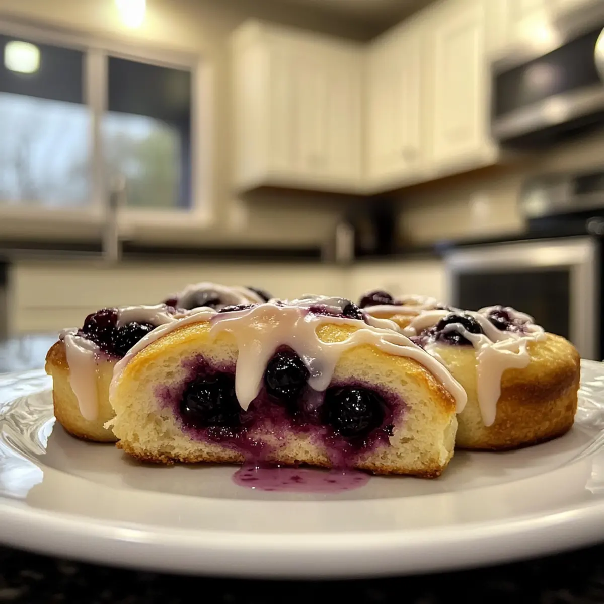 Delicious 5-Ingredient Skillet Blackberry Sweet Rolls Made Easy