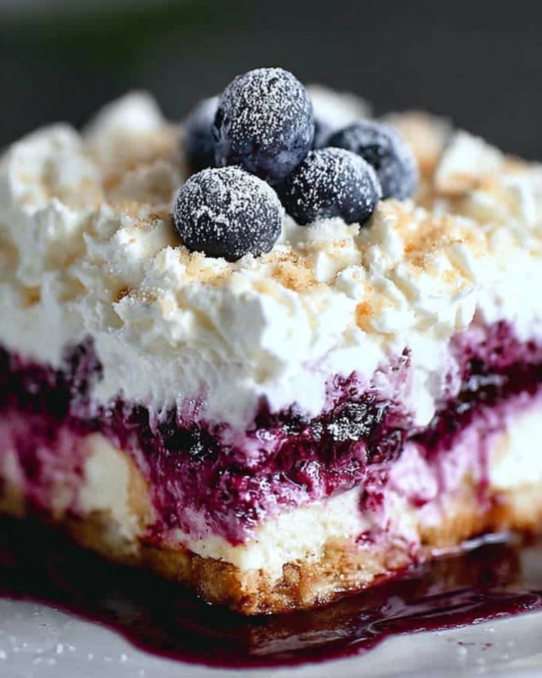 Blueberry Cream Cheesecake Lasagna: A Delightful Treat!