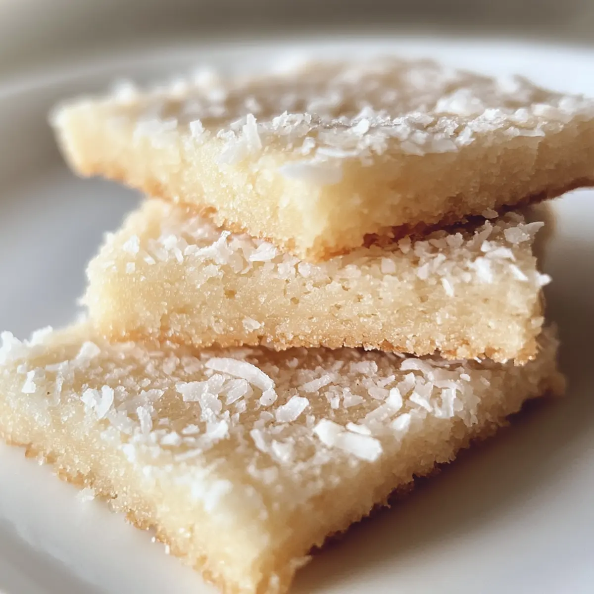 Toasted Coconut Shortbread Cookies for Sweet Moments
