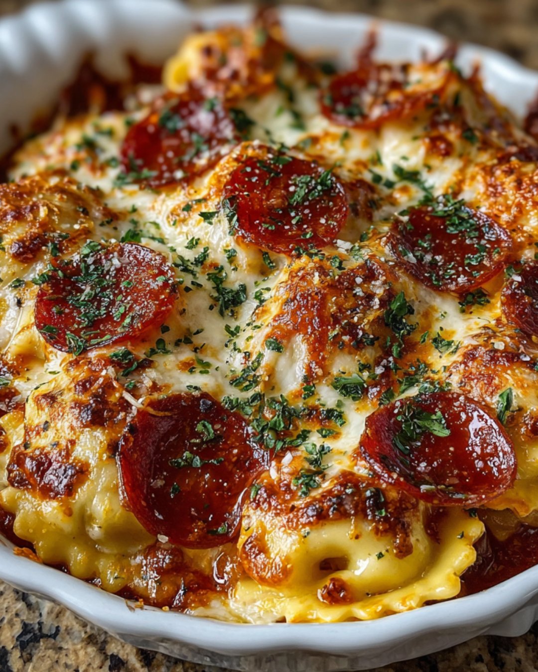 Cheesy Pizza Ravioli Bake: A Dish You’ll Adore!