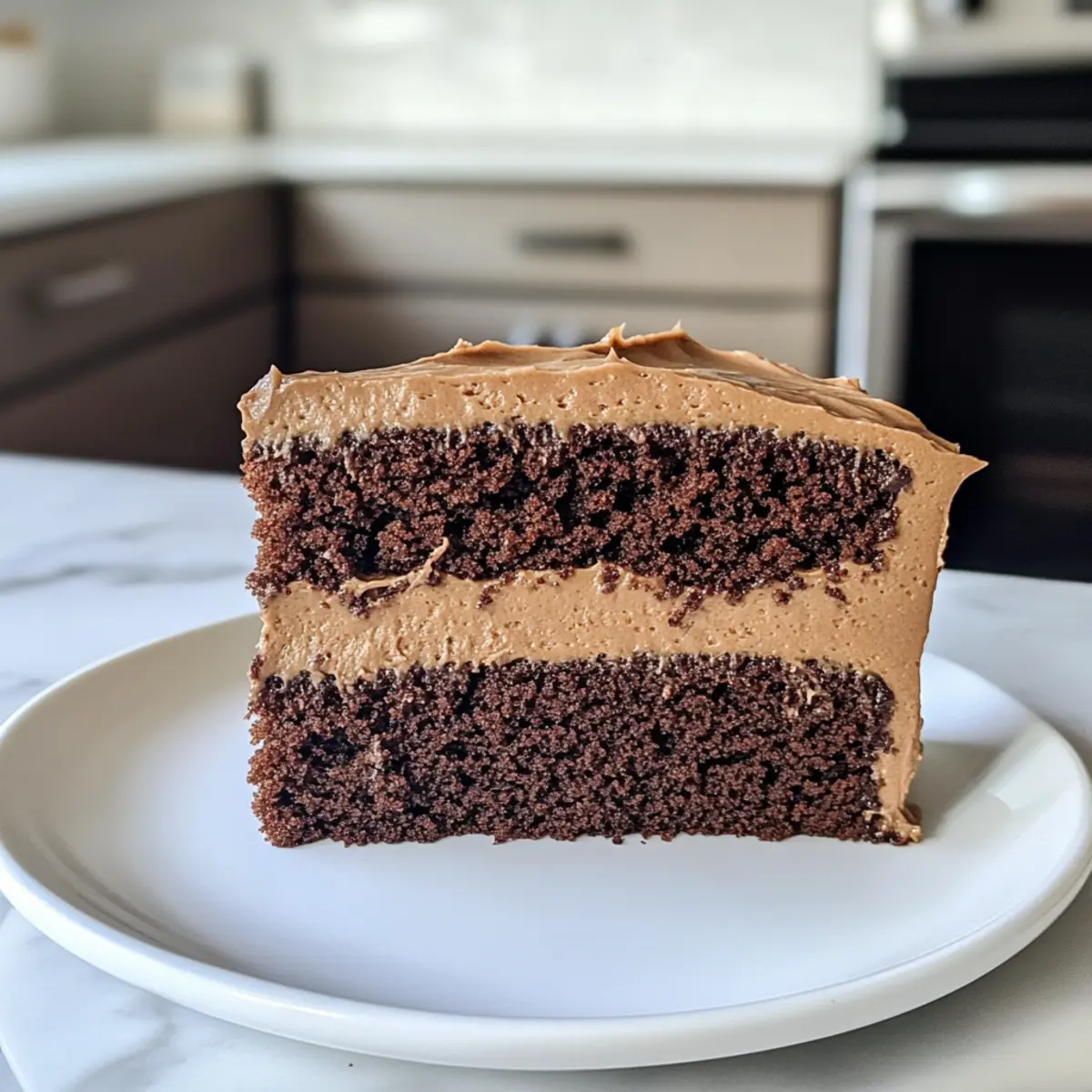 Indulge in Dark Chocolate Espresso Cake with Brown Butter Frosting