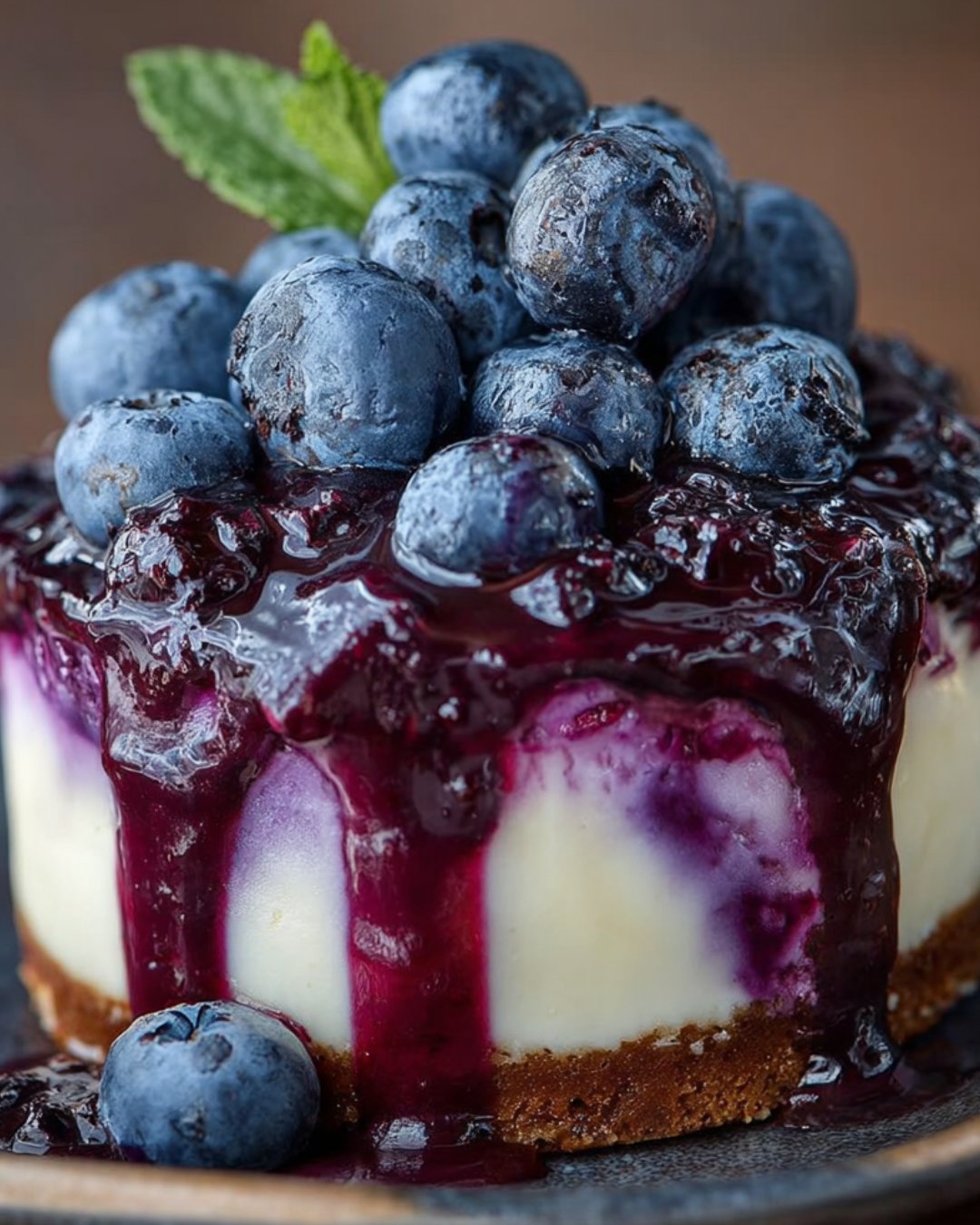 Blueberry Bliss Cheesecake: Indulge in a Creamy Delight!