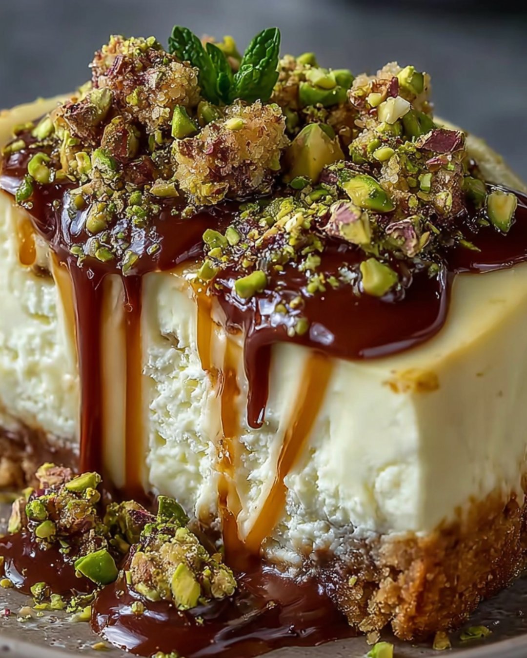 Heavenly Pistachio White Chocolate Cheesecake: Indulge Today!