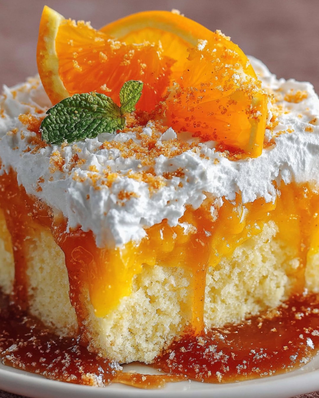 Orange Crush Poke Cake is a Delicious Summer Treat!