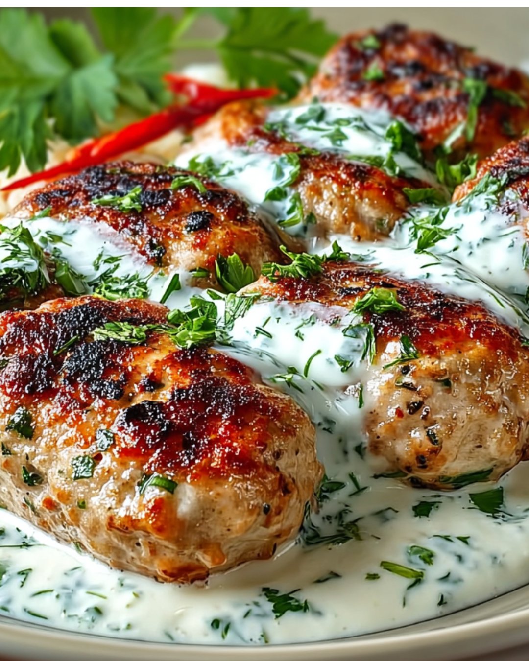 Chicken Kofta with Garlic Yogurt Sauce: Try This Today!
