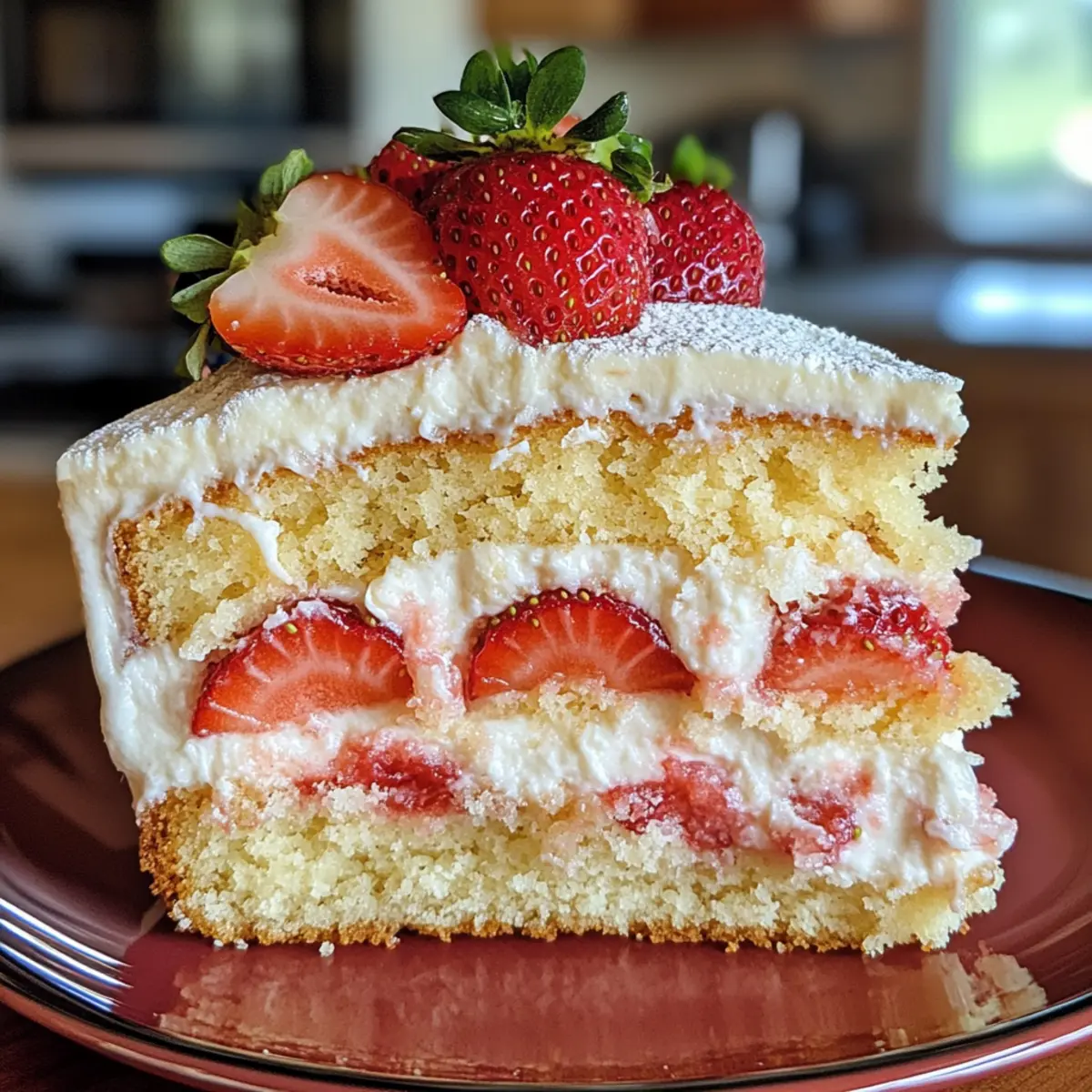 Irresistible Strawberry Custard Delight Cake for Every Occasion