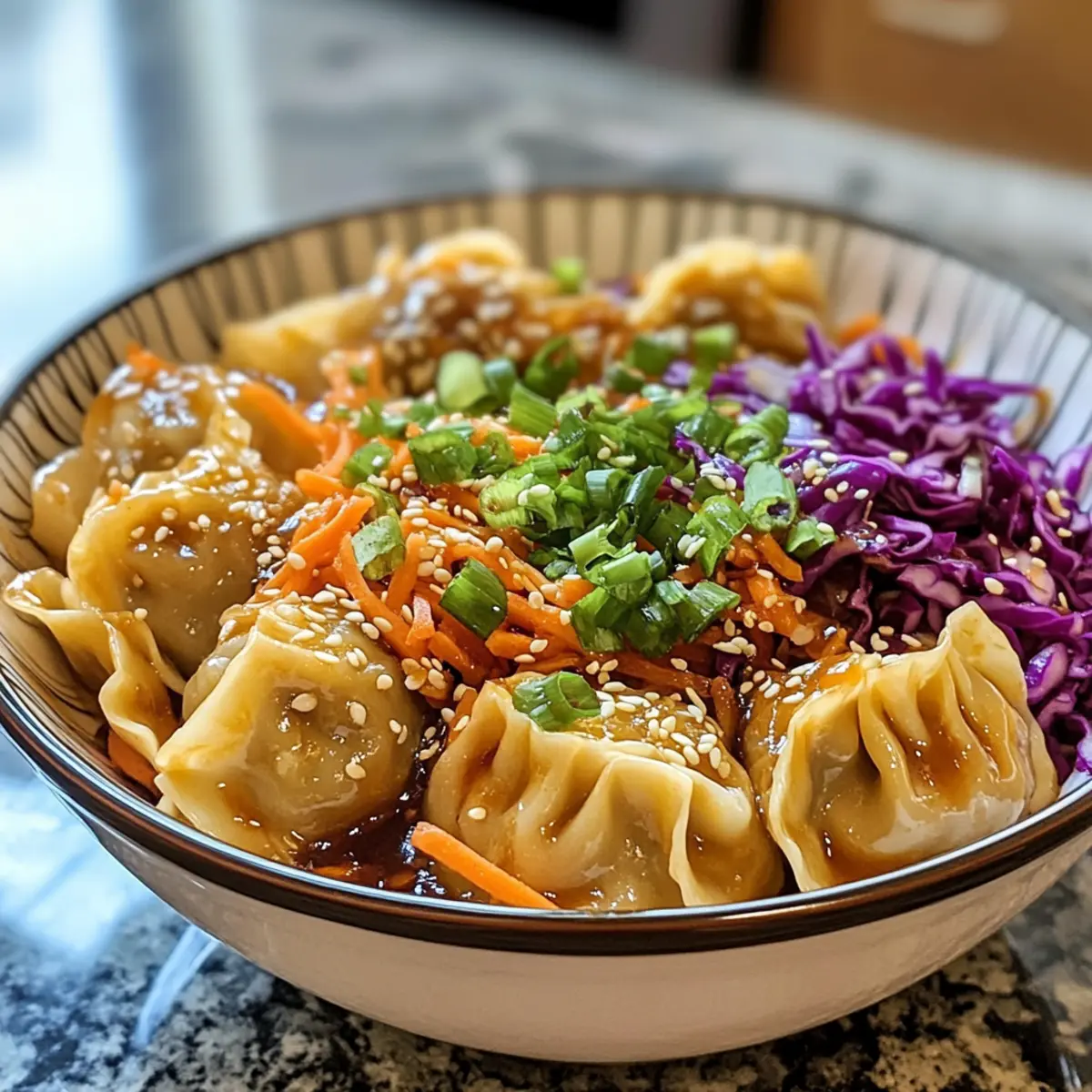 Potsticker Noodle Bowls