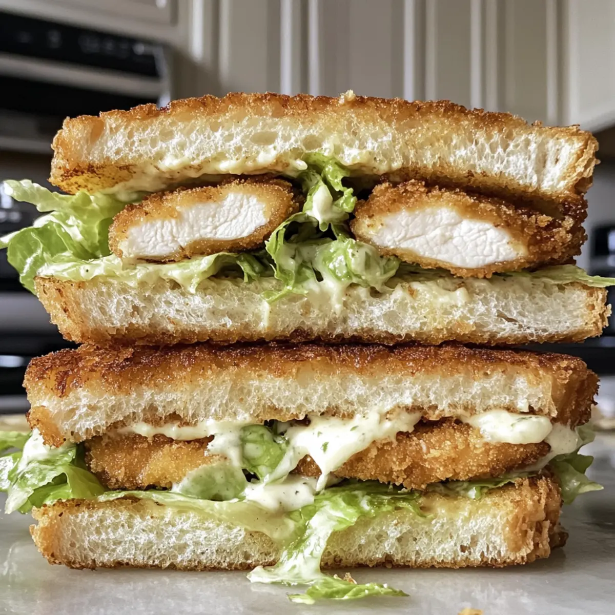 Savory Chicken Caesar Sandwiches to Elevate Your Lunch Game