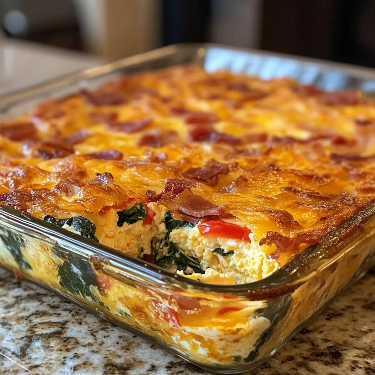 Irresistibly Creamy Cottage Cheese Egg Bake for Breakfast Bliss