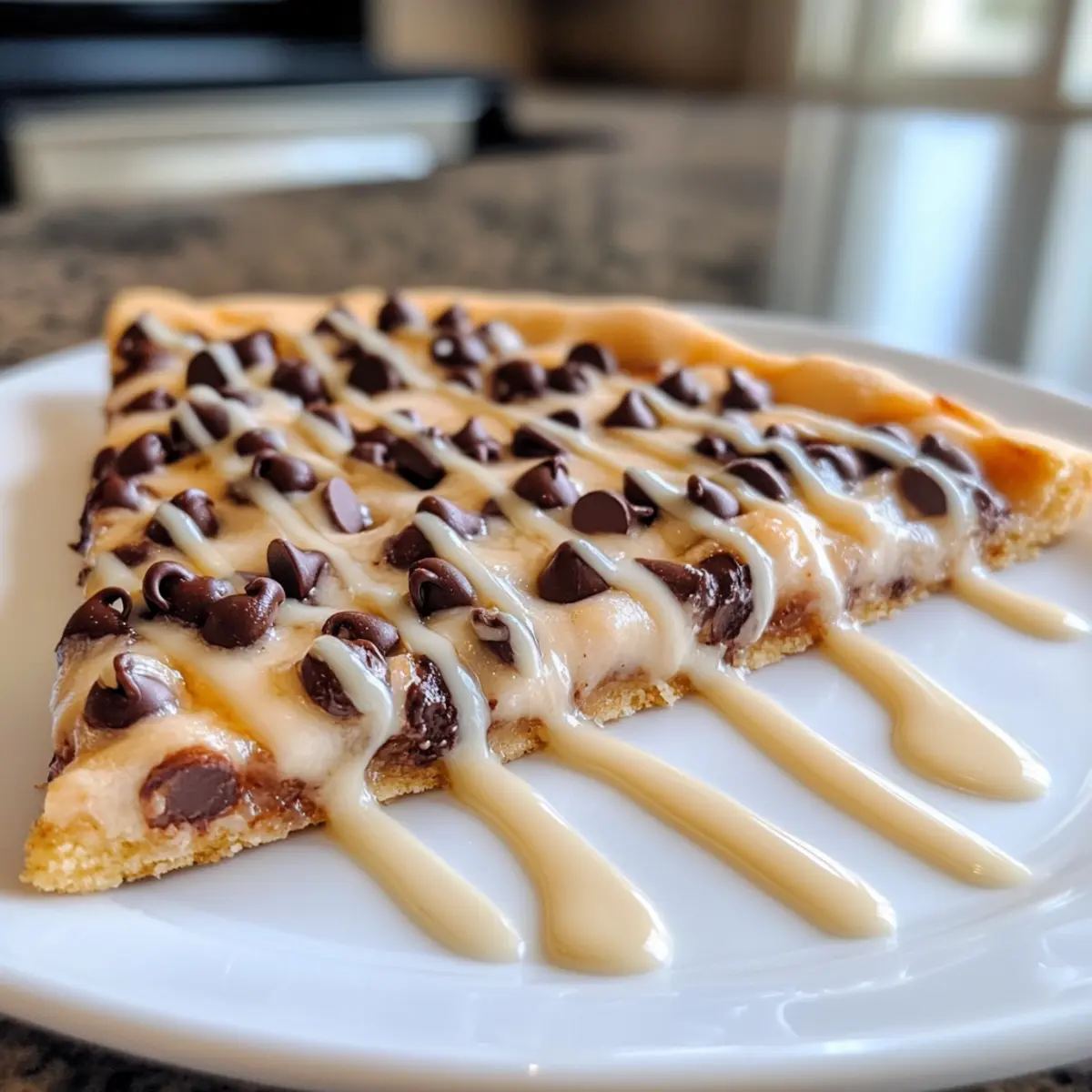 Irresistible Chocolate Chip Dessert Pizza for Sweet Nights