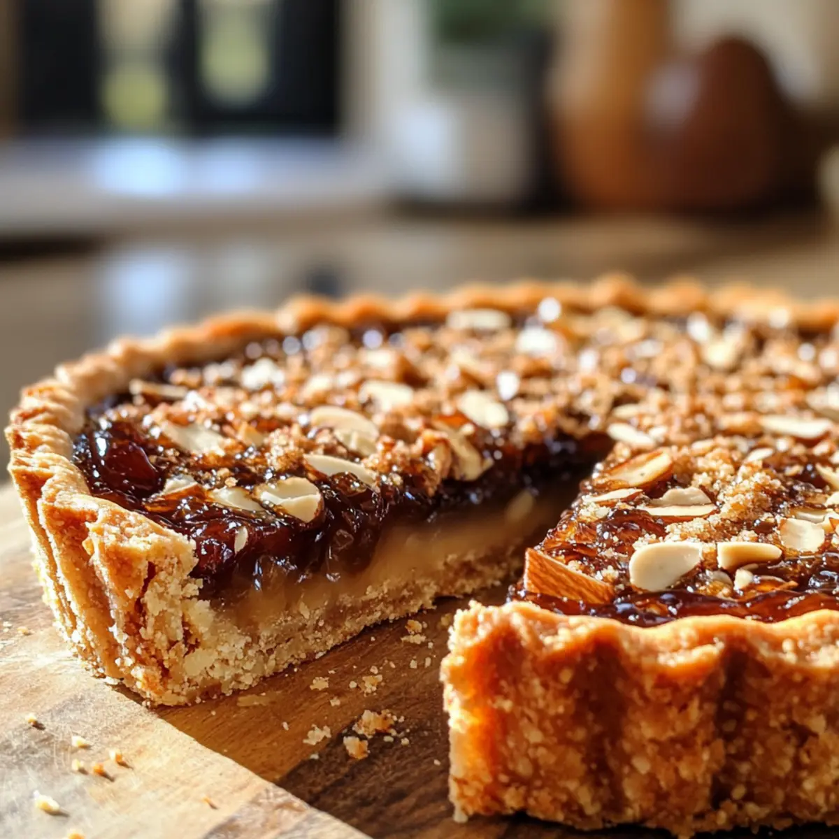 Almond & Medjool Date Tart: Indulge in Guilt-Free Sweetness