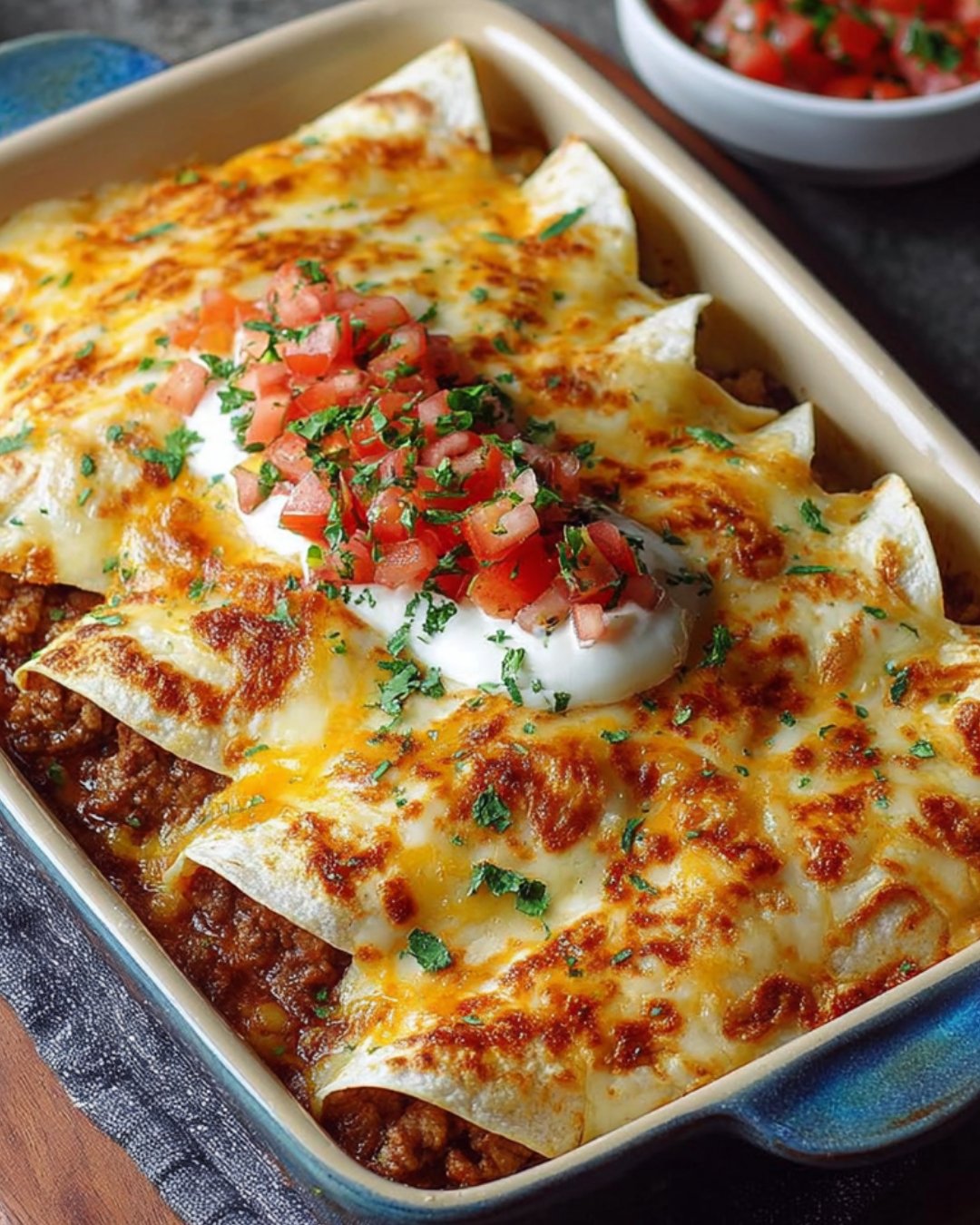 Fold-Over Tortilla Bake: A Simple, Delicious Dinner Delight!