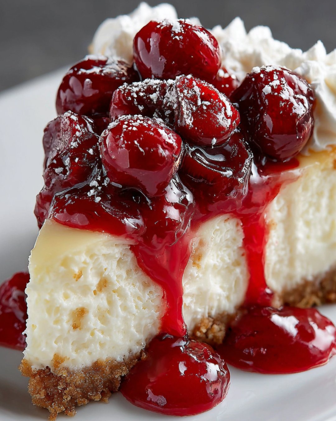 White Chocolate Cherry Cheesecake: A Delightful Treat!