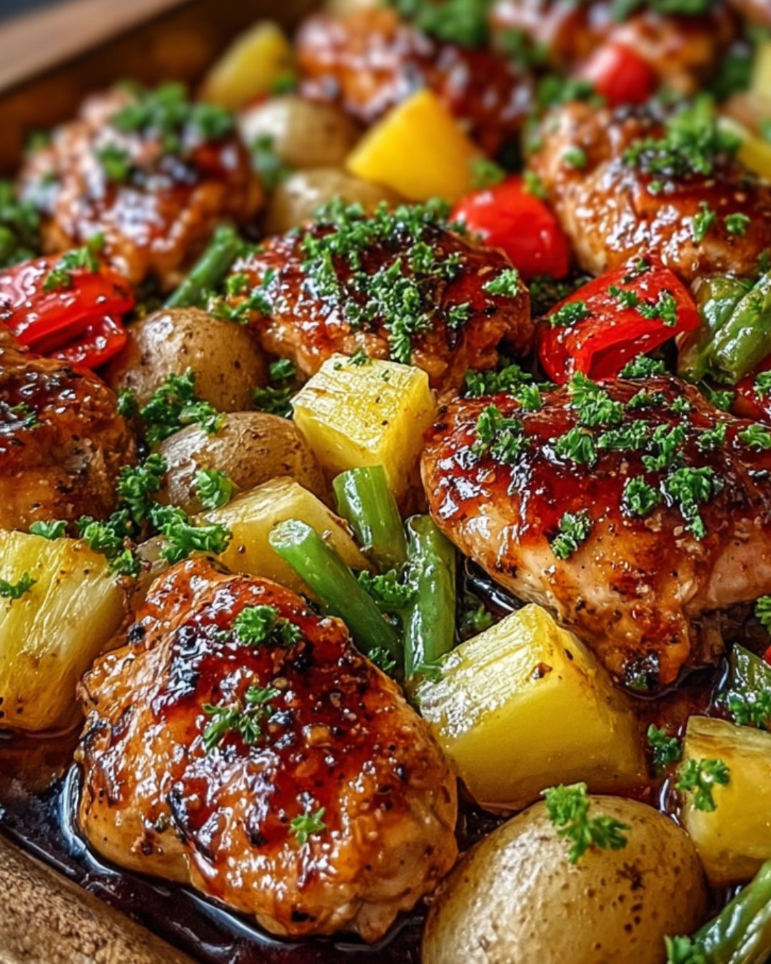 Hawaiian Chicken Sheet: A Flavorful Family Dinner!