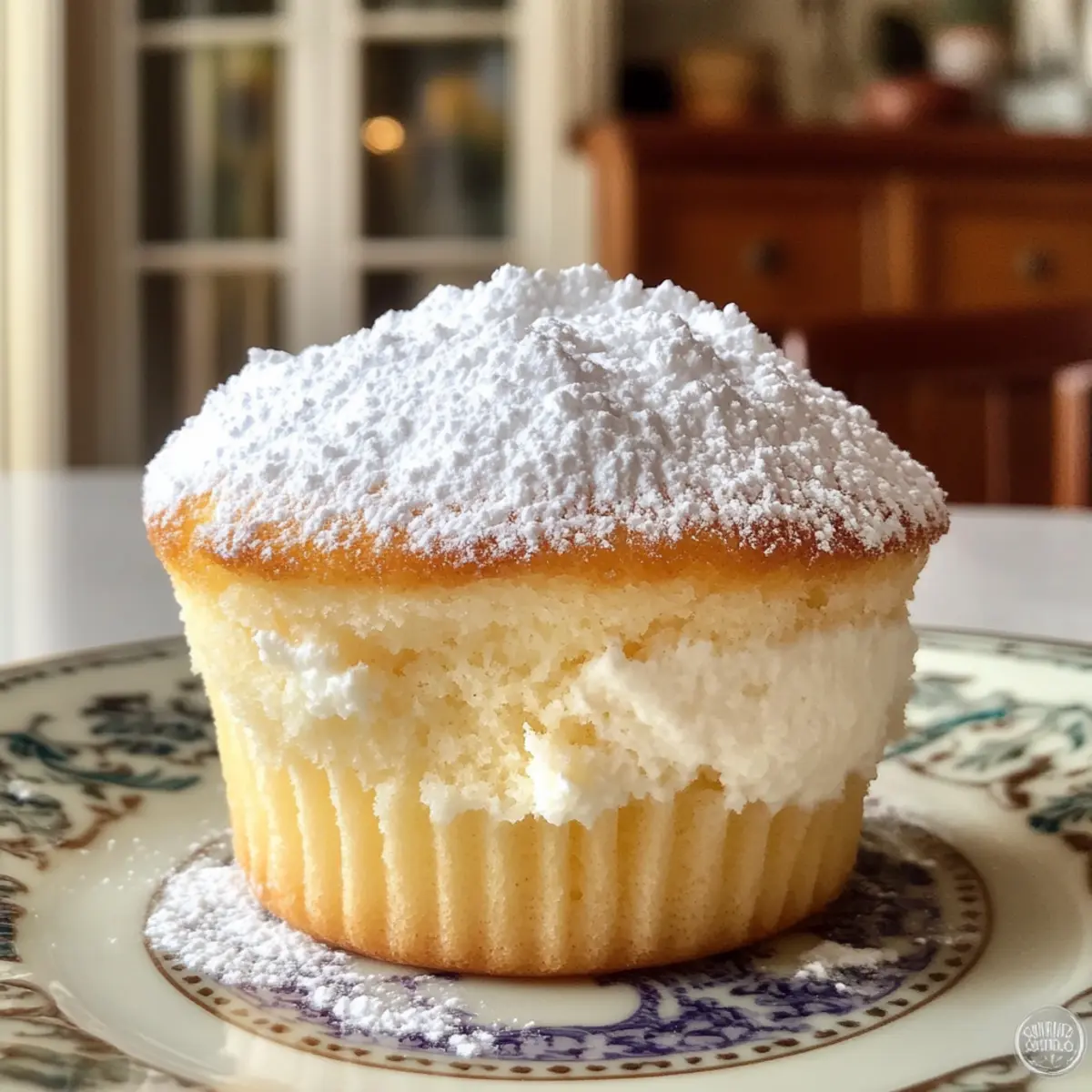 Fluffy Japanese Cotton Cheesecake Cupcakes for Light Indulgence