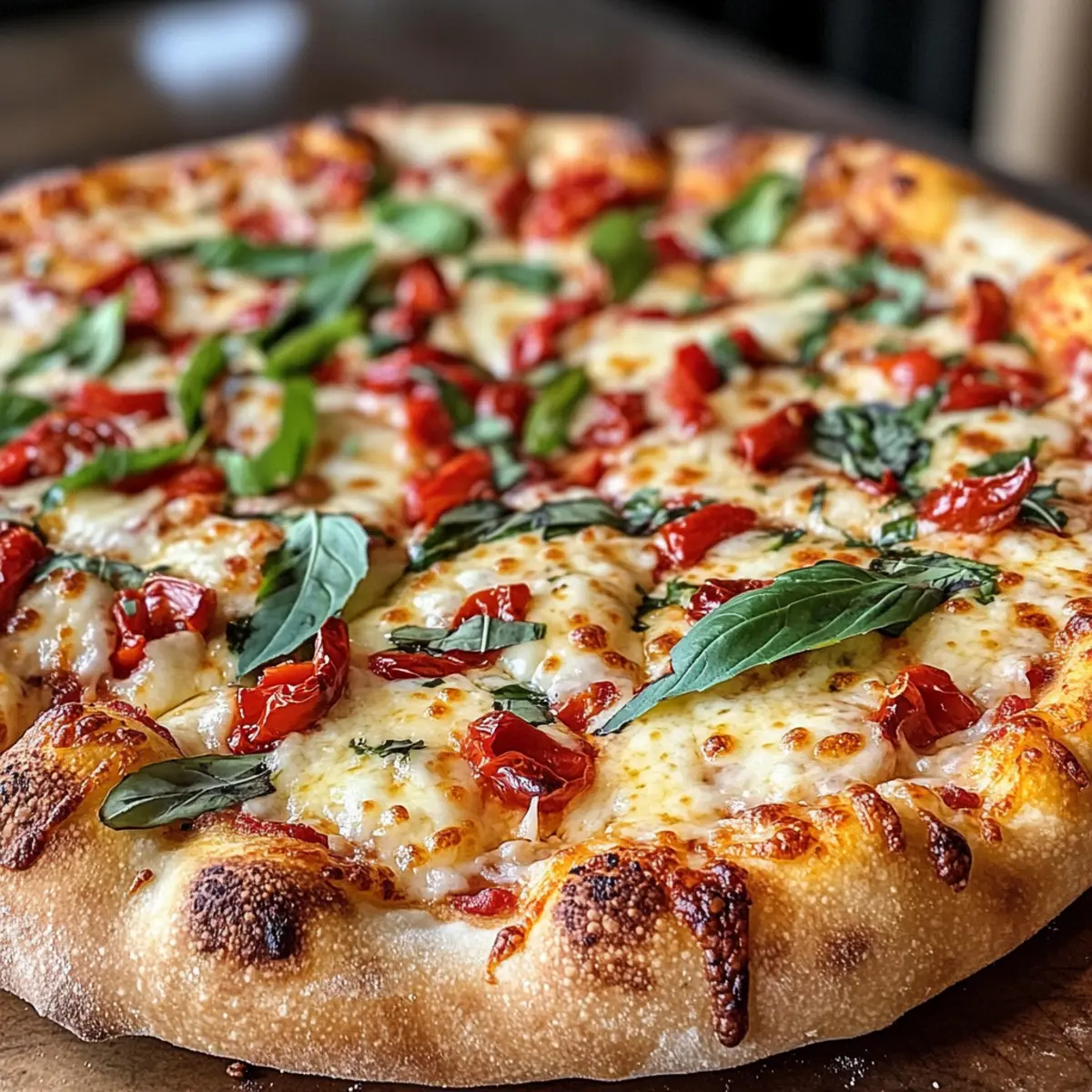 Calabrian Chili Roasted Red Pepper Pizza You’ll Crave