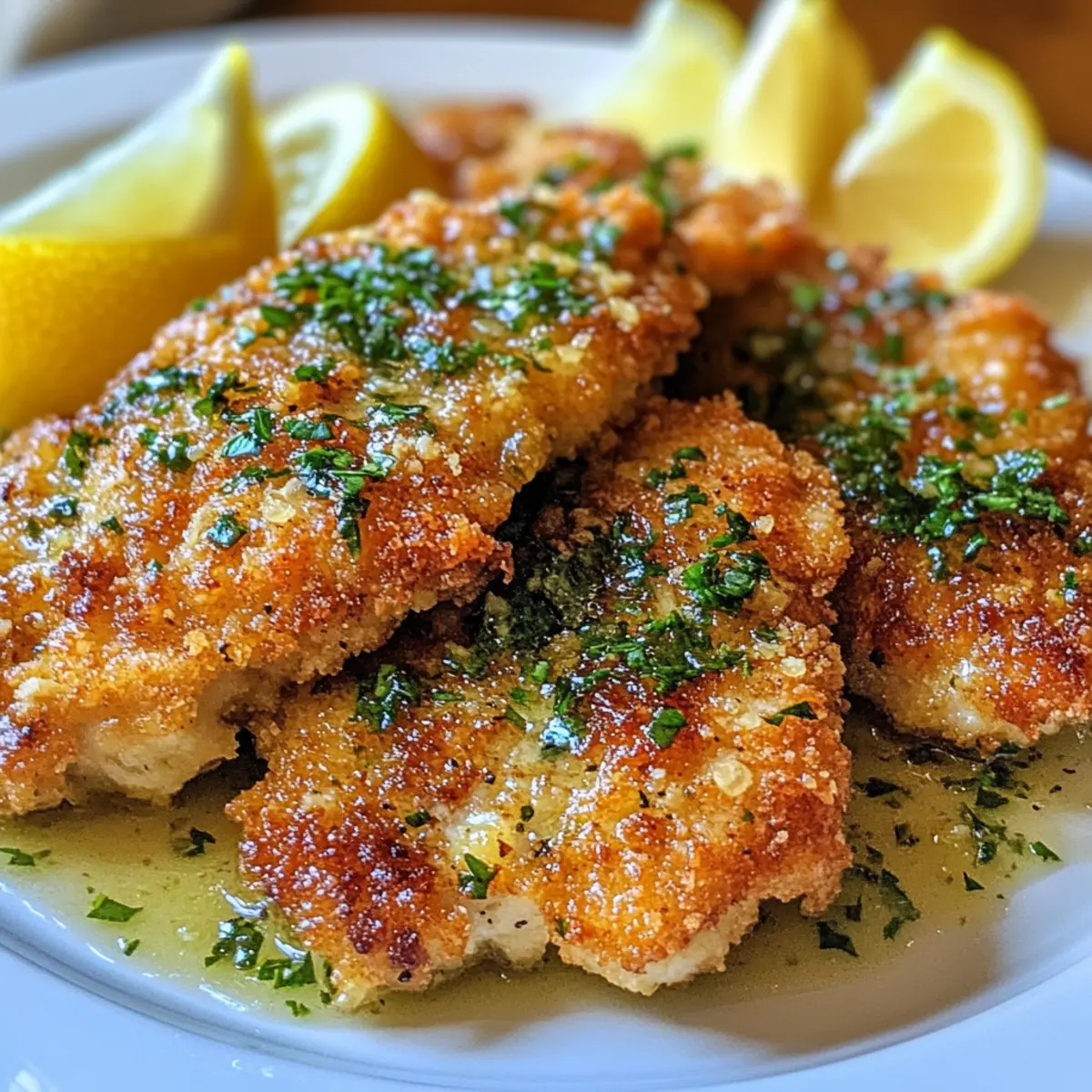 Savory Chicken Salmoriglio with Zesty Lemon-Garlic Sauce