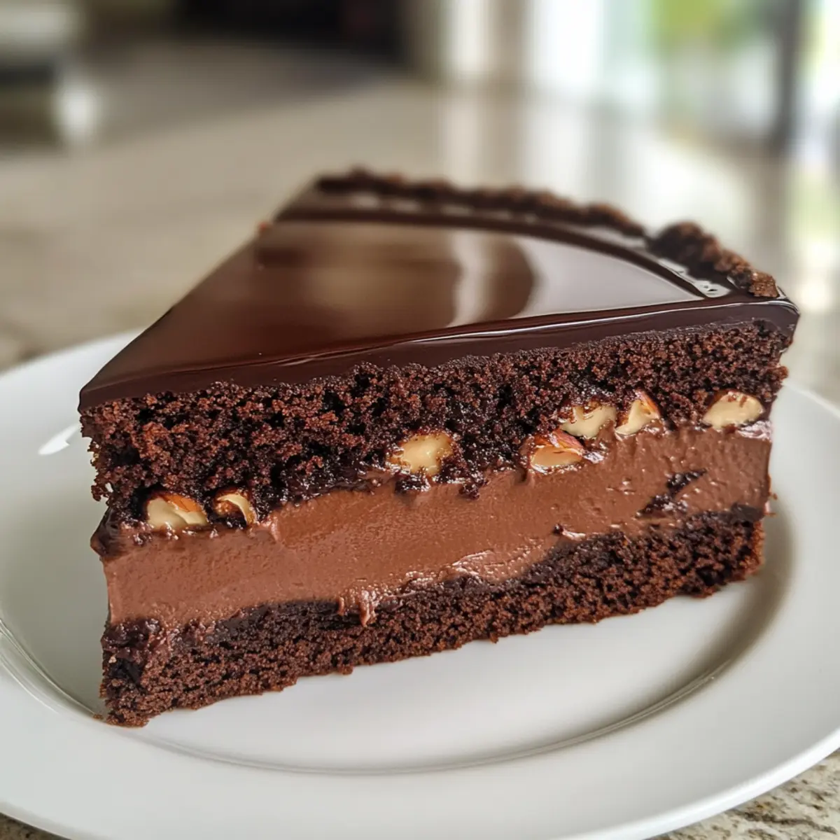 Indulge in Torta Gianduia: Rich Flourless Chocolate Bliss