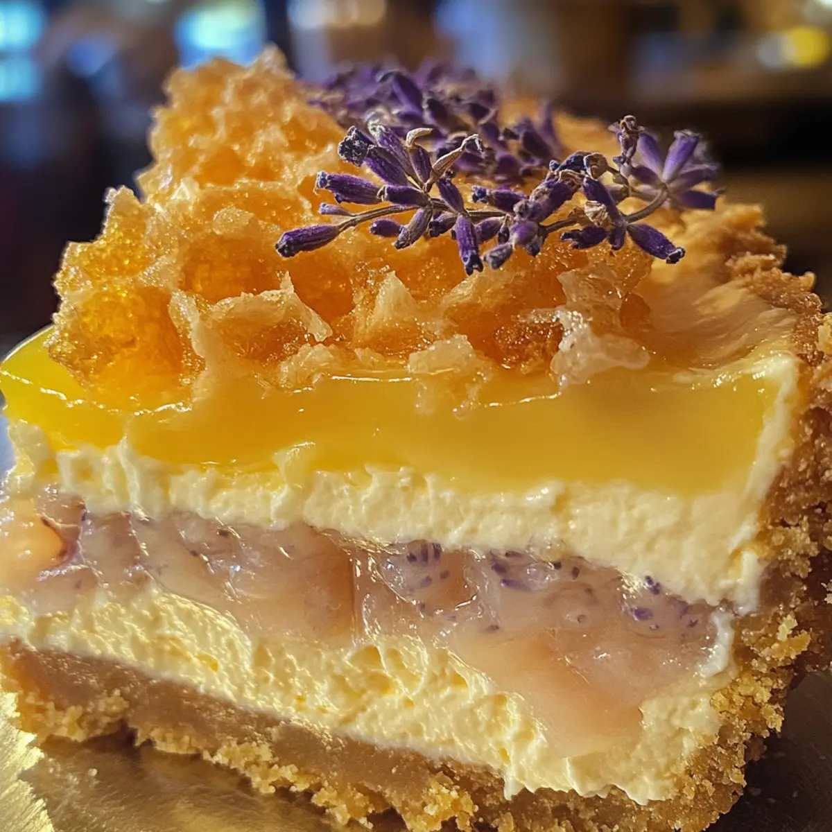 Lemon Lavender Cheesecake: A Dreamy Vegan Delight