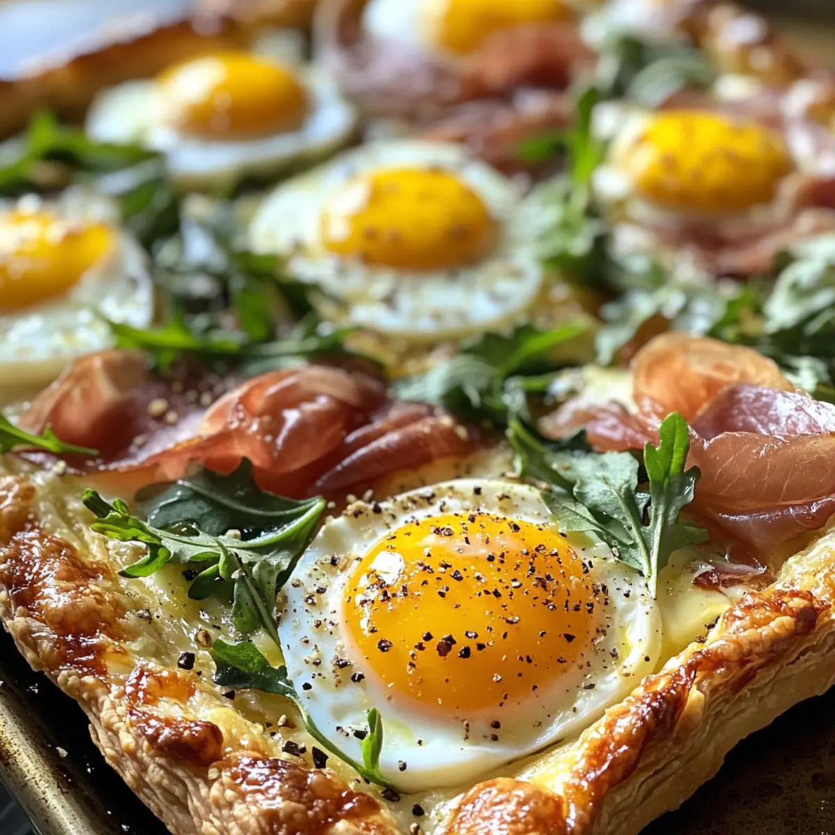 Baked Prosciutto and Egg Breakfast Tart for Weekend Brunch Bliss