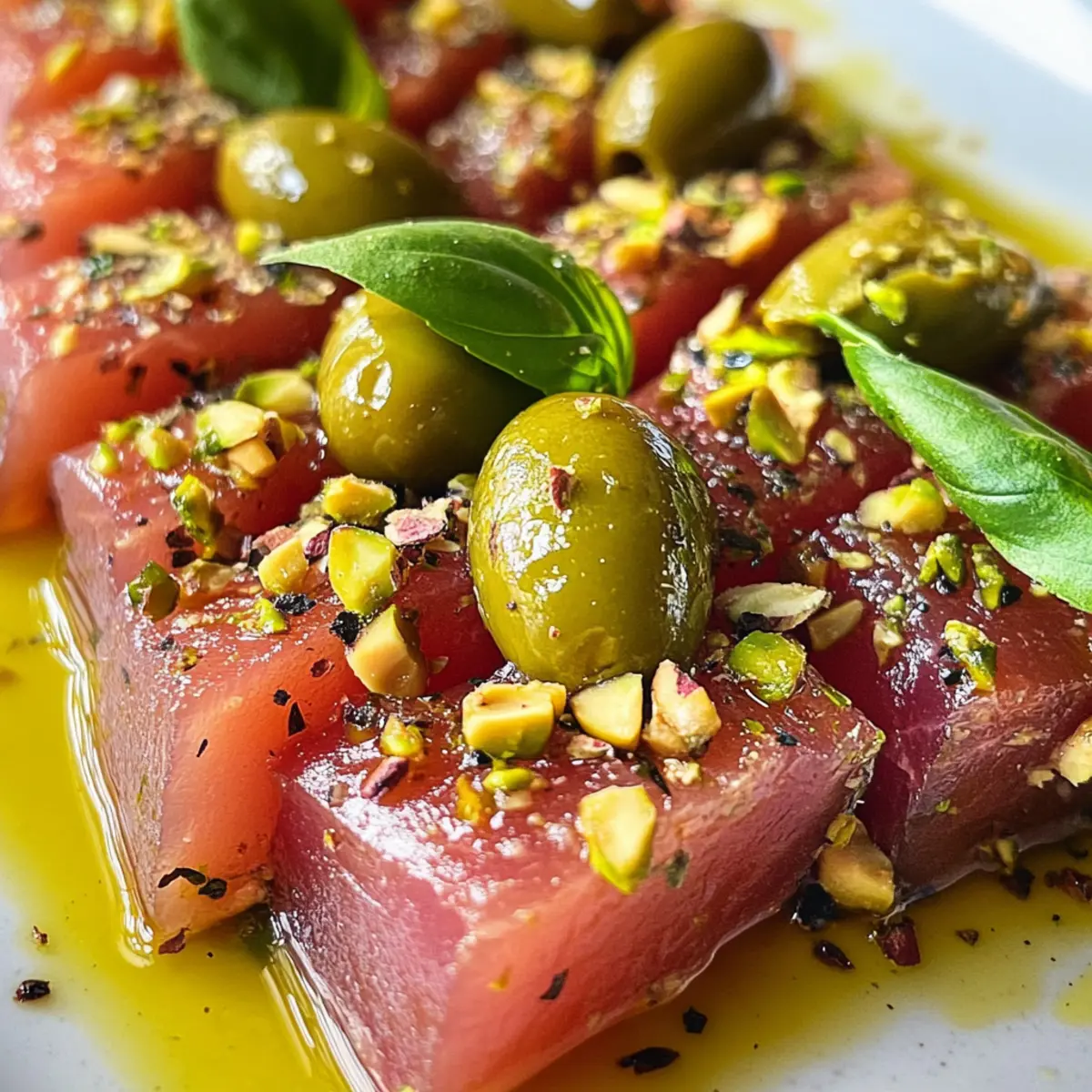 Sicilian Tuna Crudo