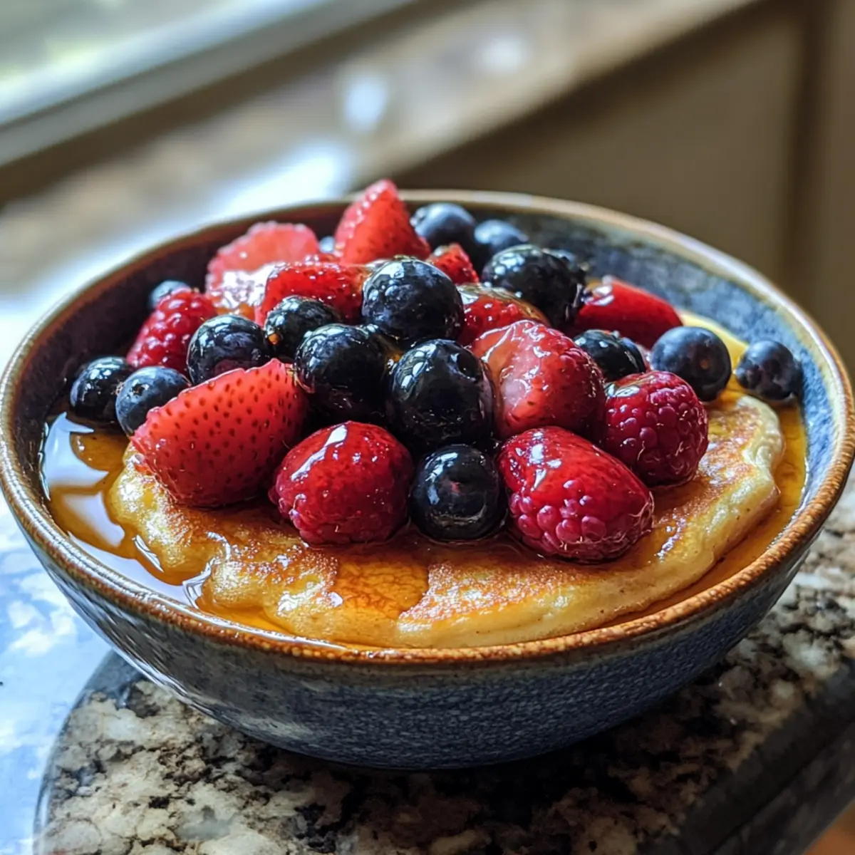 Protein Pancake Bowl: A Fluffy Start to Your Day!