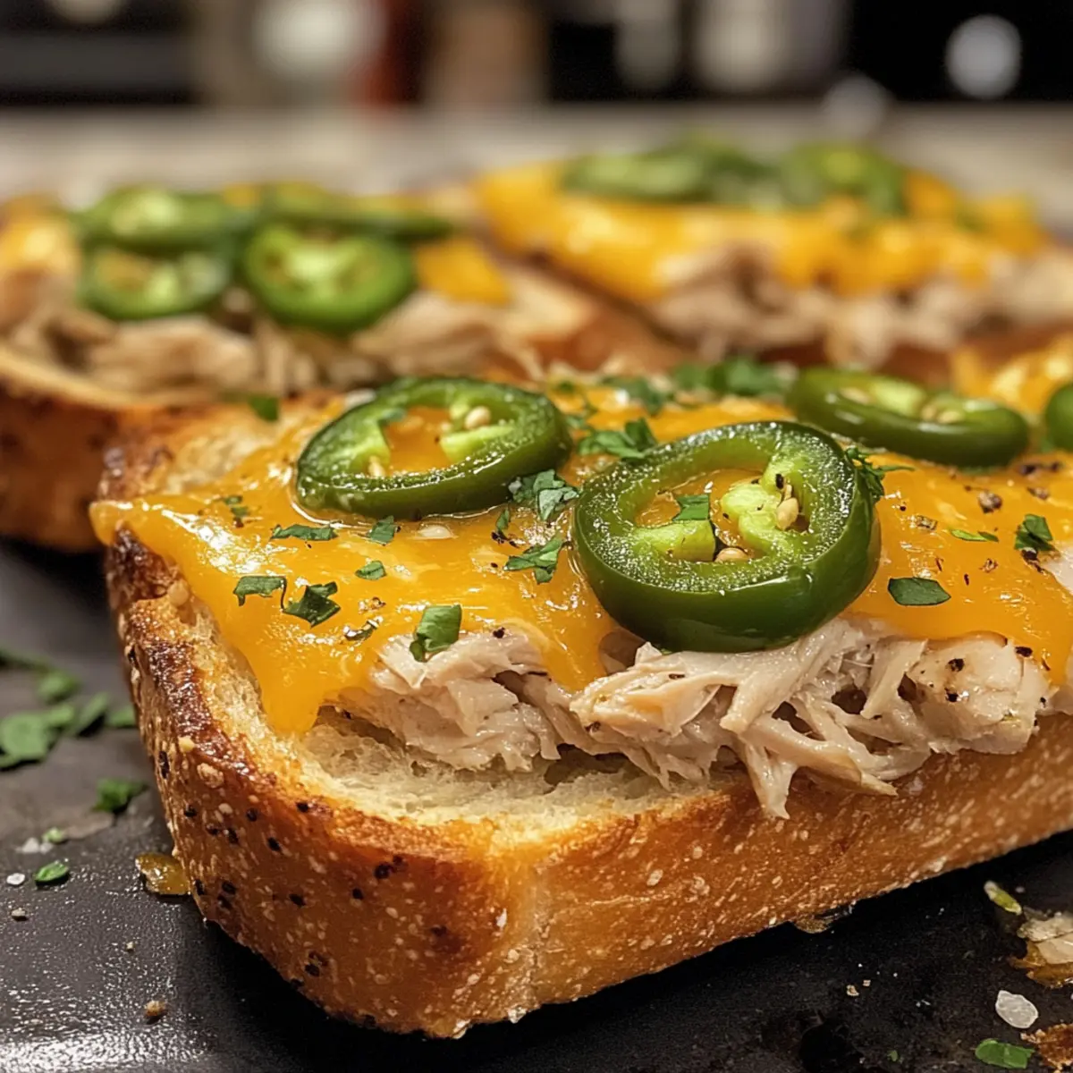Irresistible Jalapeño Cheddar Tuna Melt for Quick Comfort