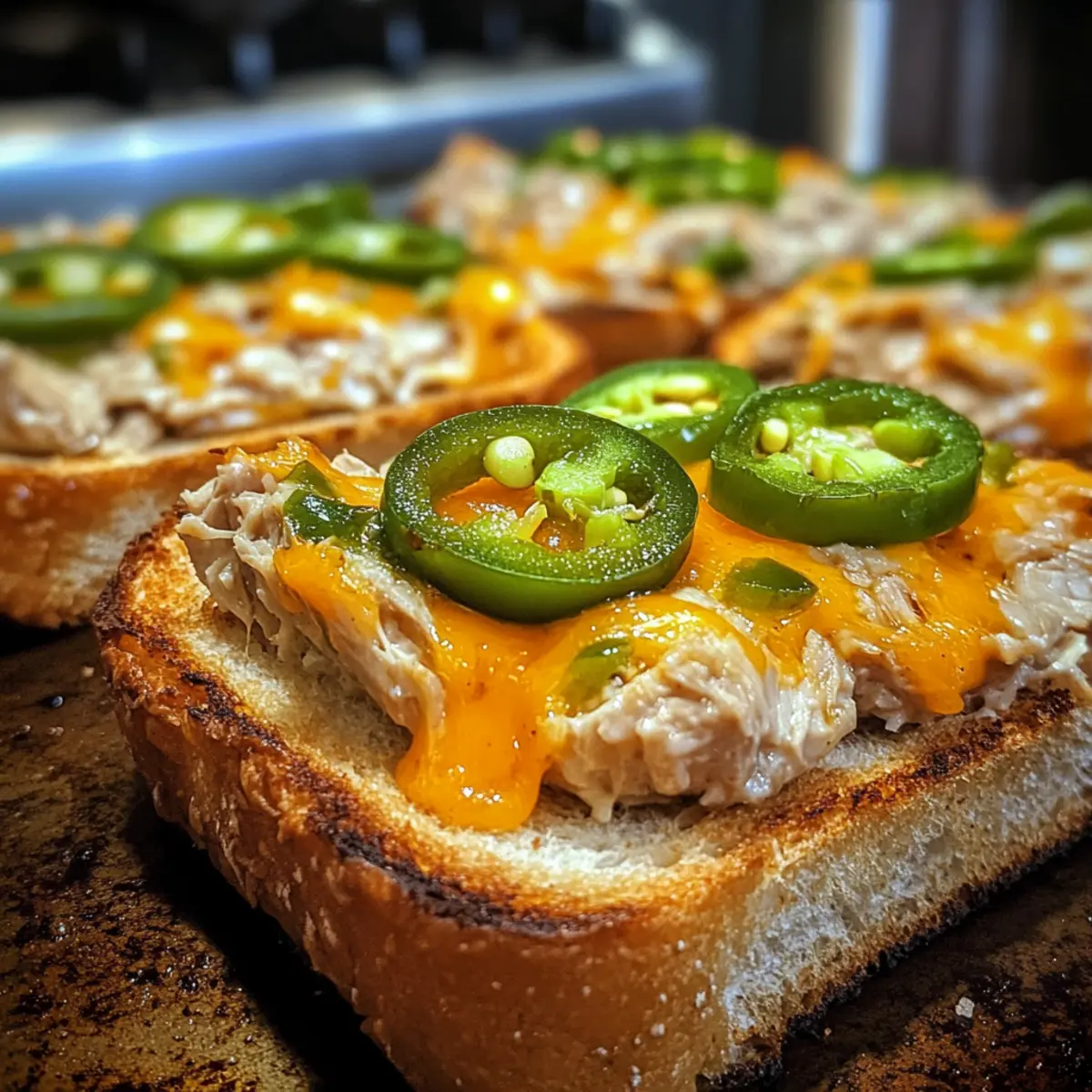 Irresistible Jalapeño Cheddar Tuna Melt in Just 10 Minutes