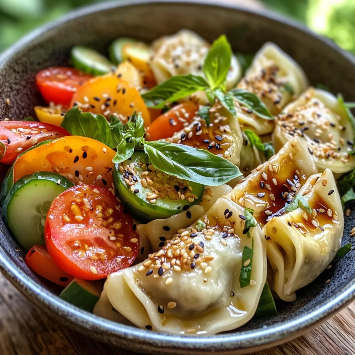Potsticker Salad: A Fresh and Flavorful Twist on Dumplings