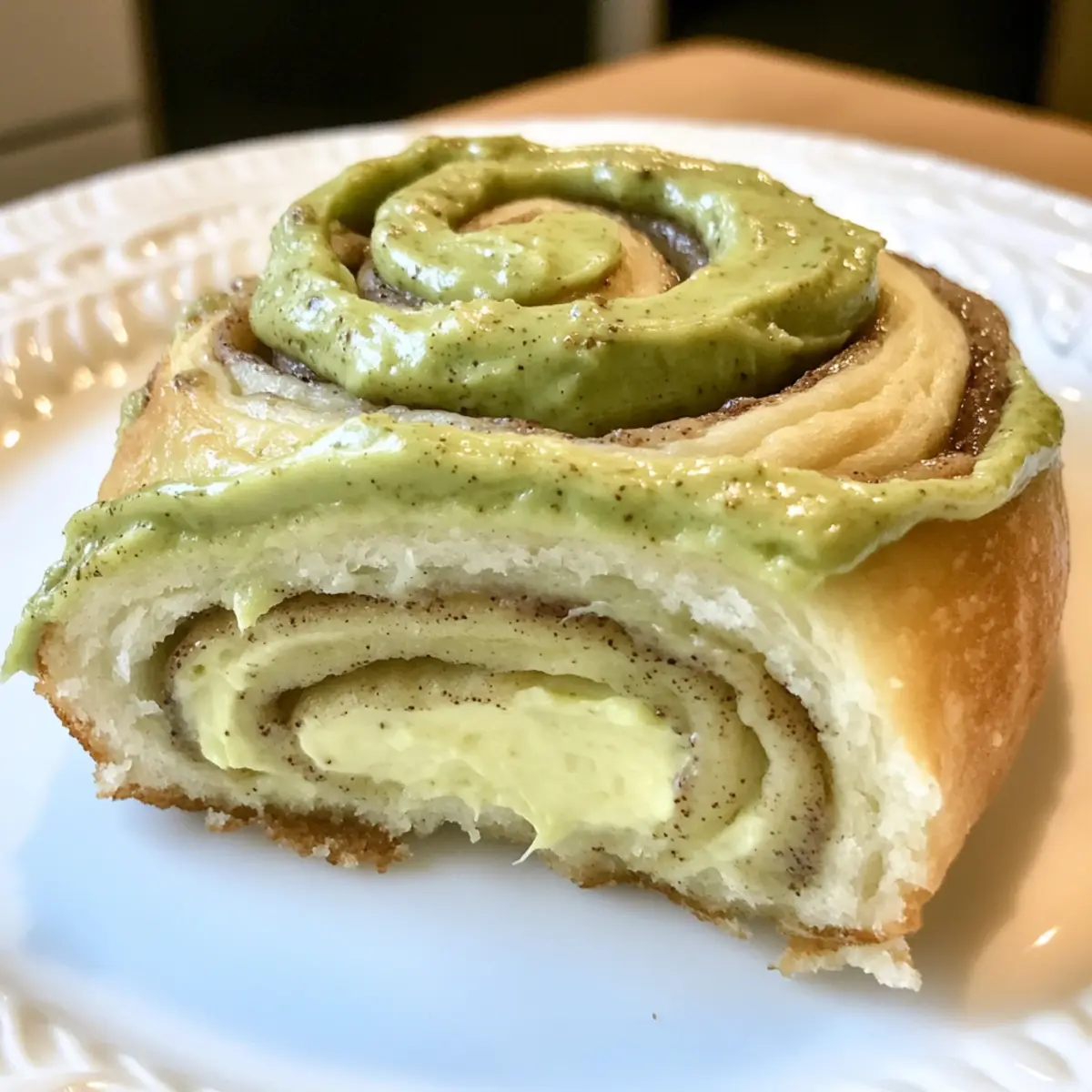 Irresistibly Fluffy Matcha Cinnamon Rolls for Brunch Bliss