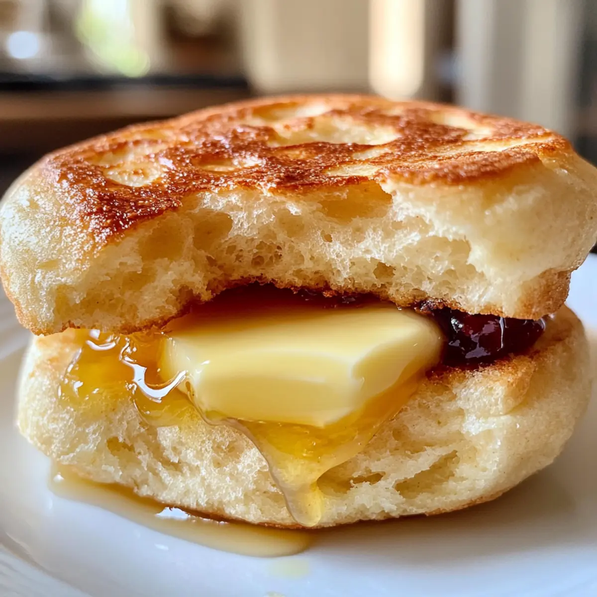 Sourdough English Muffin