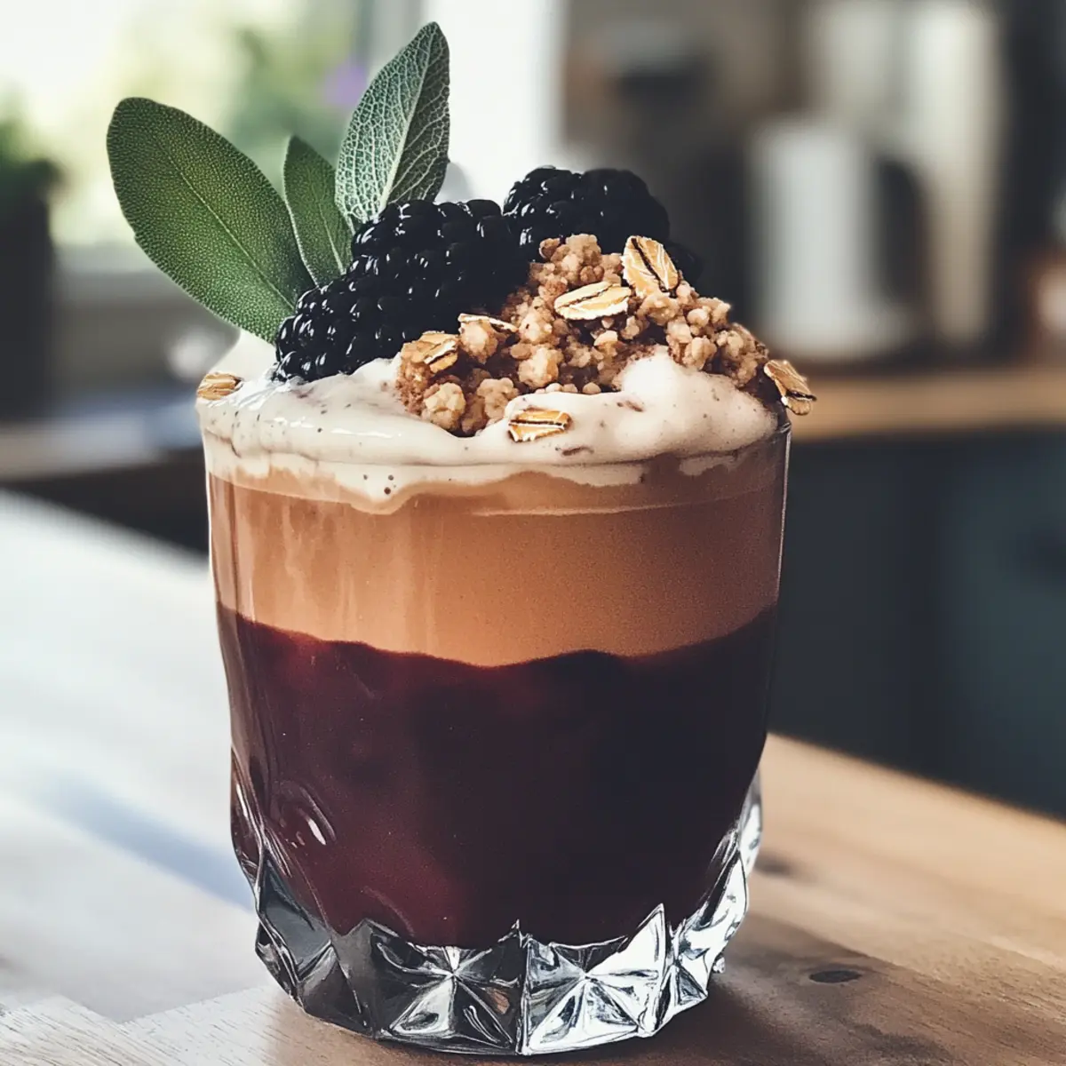 Fresh Blackberry Sage Cold Brew for a Cool Summer Sip