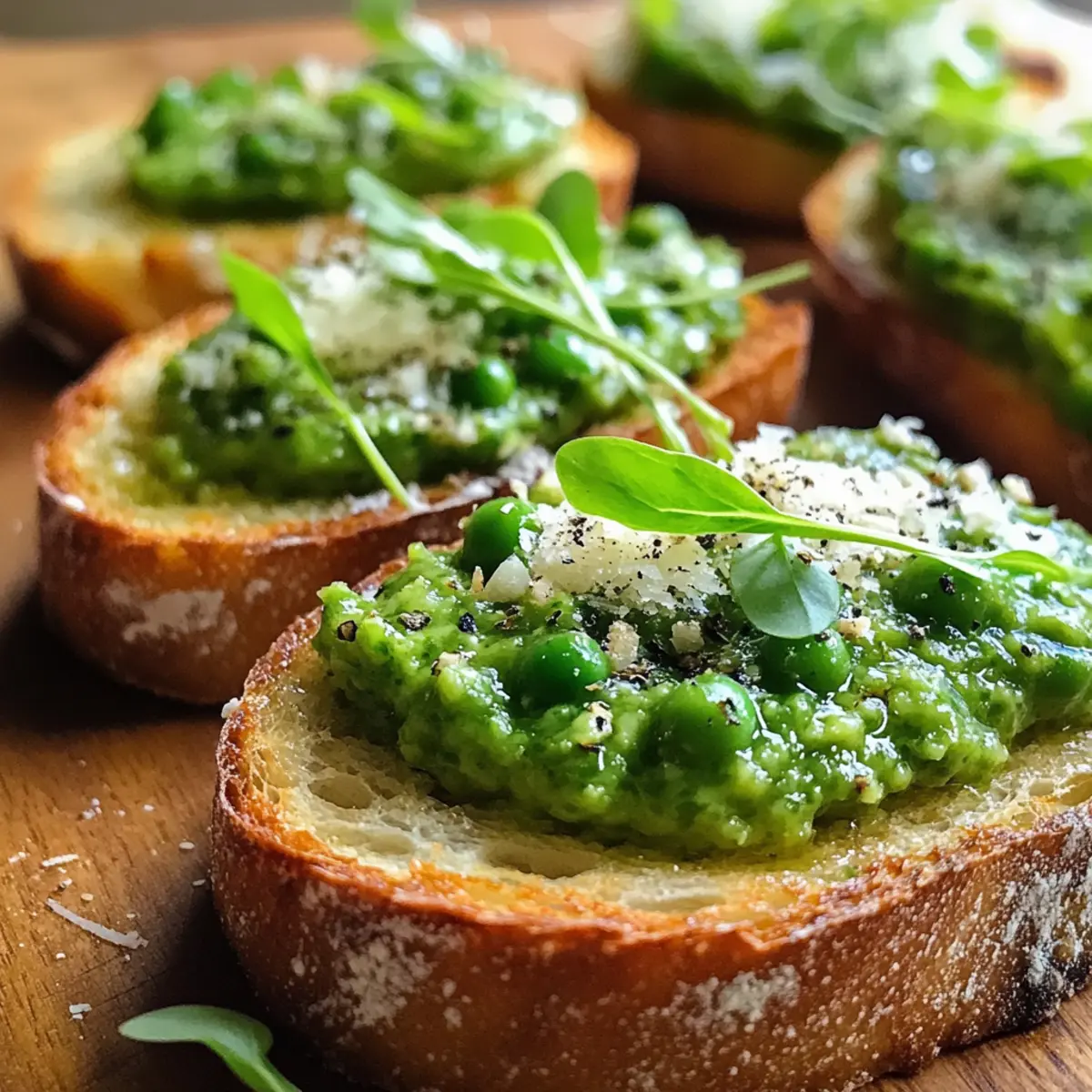 Fresh Pea Bruschetta: A Vibrant Spring Delight for Everyone