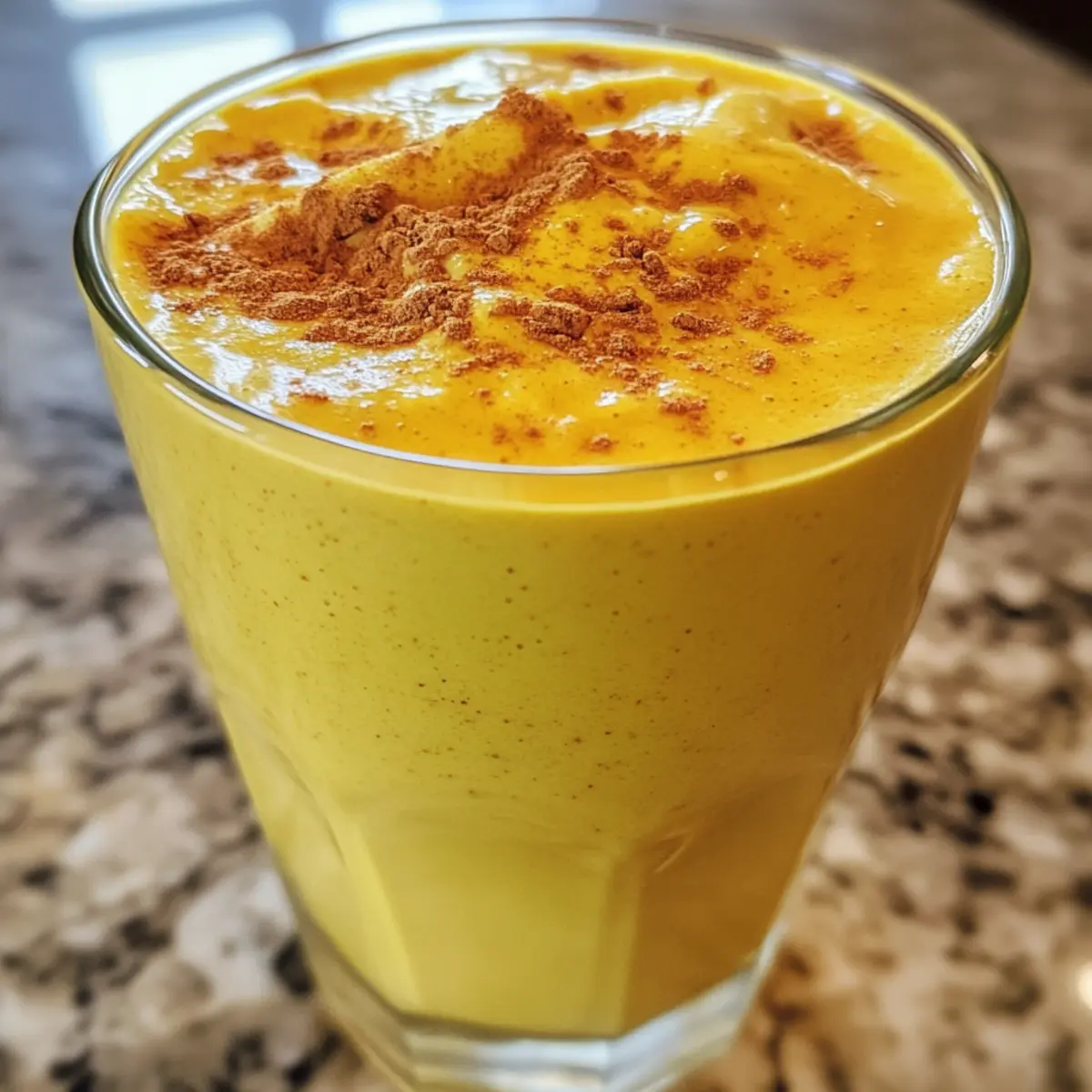 Creamy Banana, Turmeric & Almond Butter Smoothie Delight