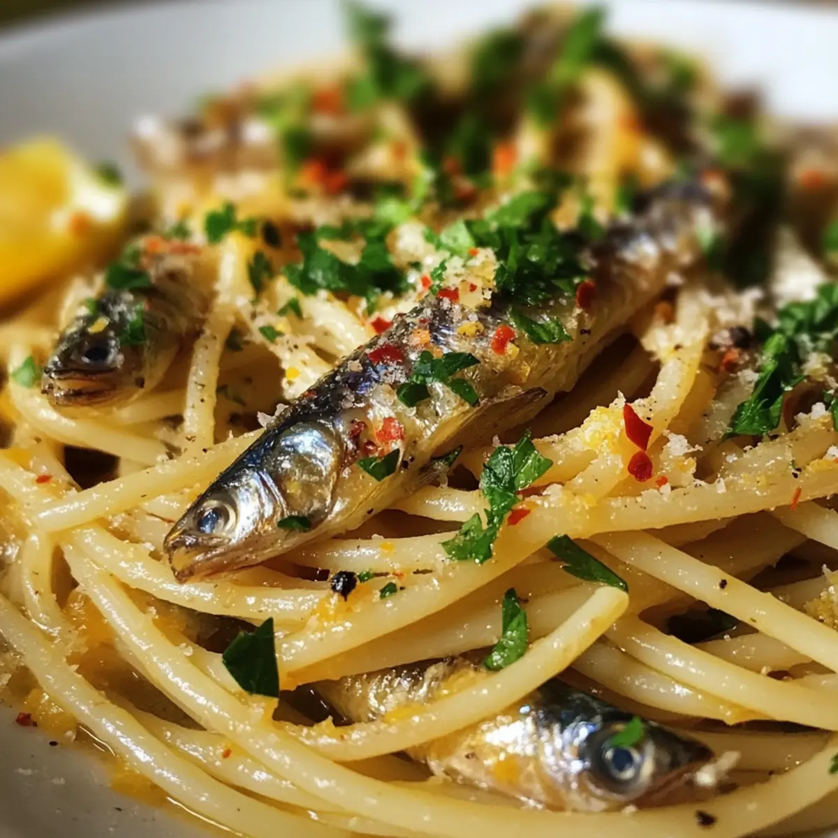 Zesty Lemon Sardine Pasta: Quick, Healthy Dinner Delight