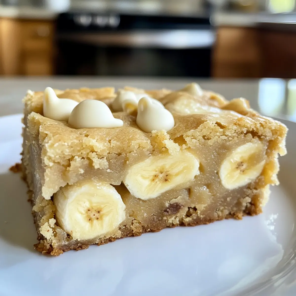 Soft and Chewy Banana Blondies That Will Steal Your Heart