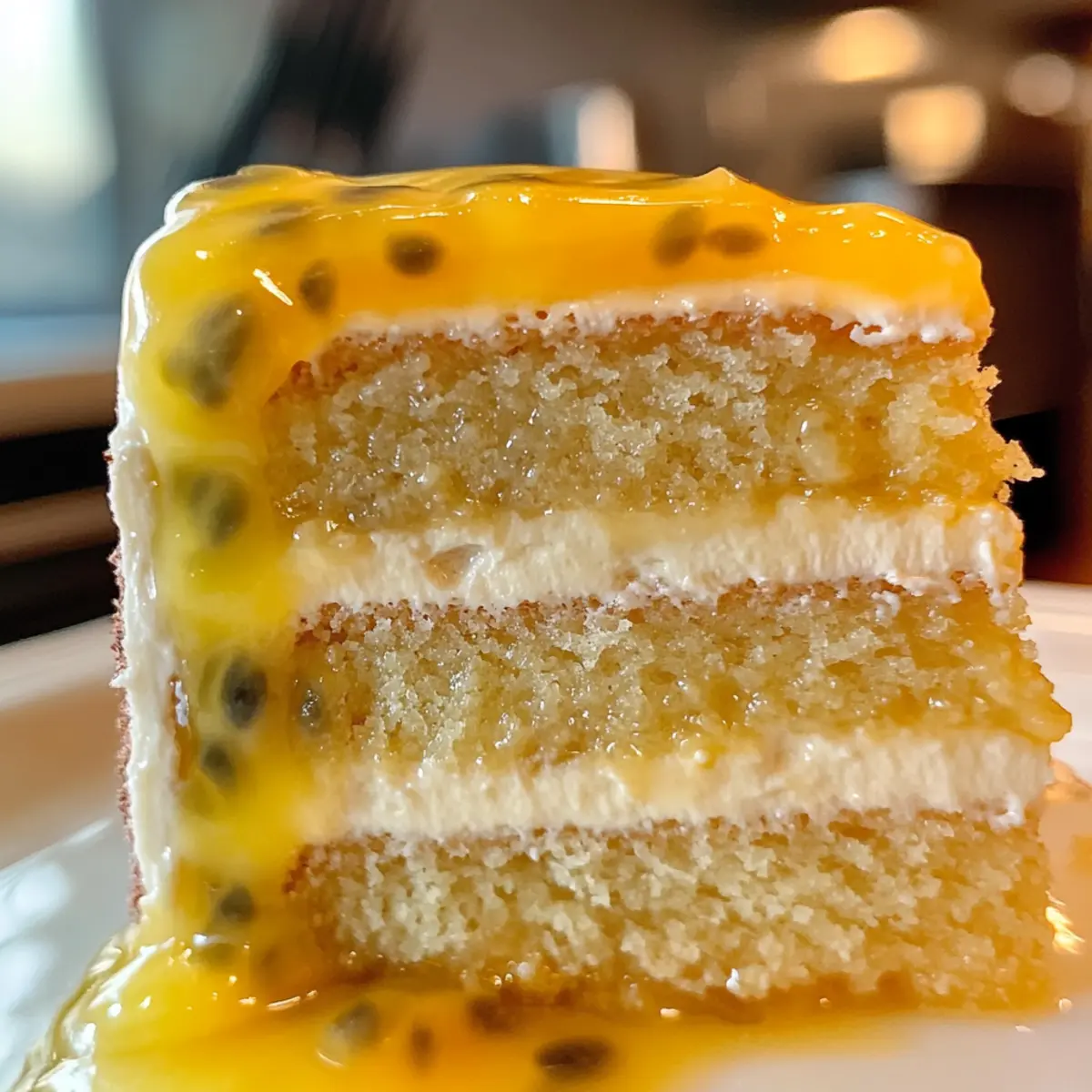 Luscious Passion Fruit Cake Filling for a Tropical Twist
