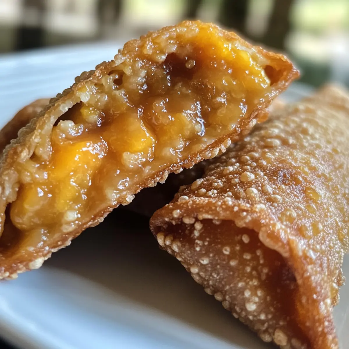 Peach Cobbler Egg Rolls: A Crispy Twist on a Classic Favorite