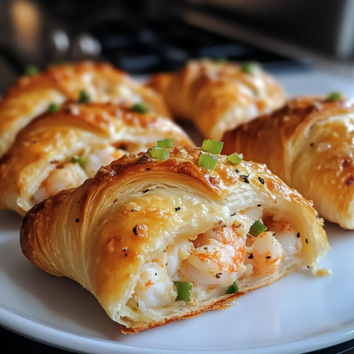 Savory Shrimp and Crab Stuffed Crescent Bombs in 30 Minutes