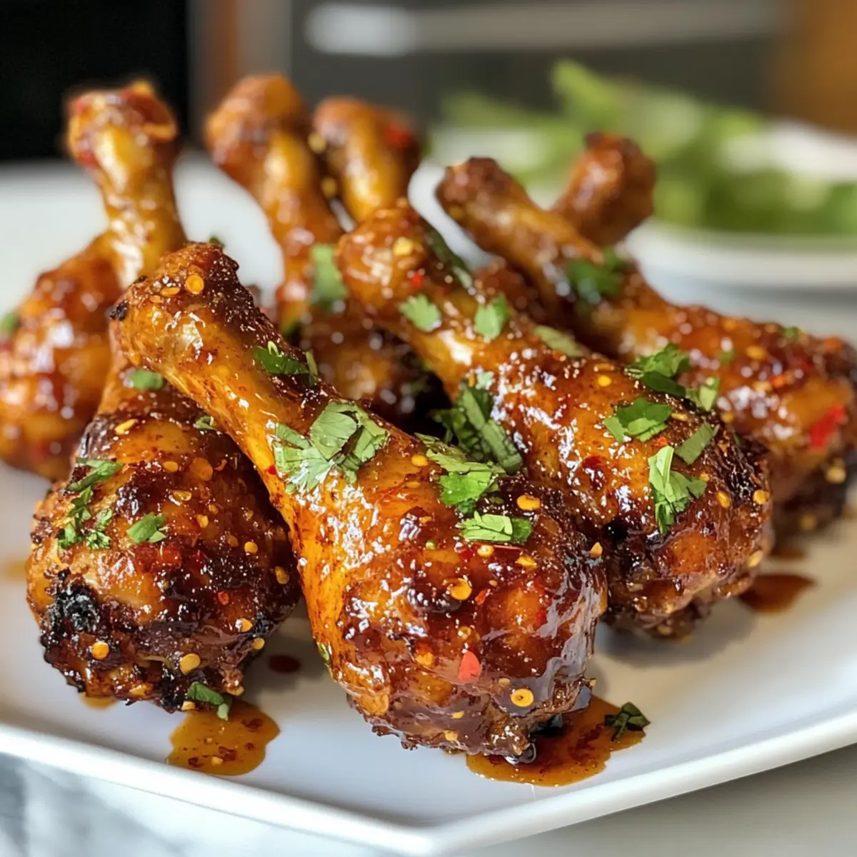 Sweet n' Spicy Chicken Lollipops for Irresistible Flavor