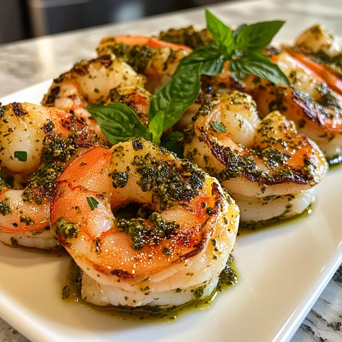 Delicious Pesto Grilled Shrimp for a Summer Barbecue Treat