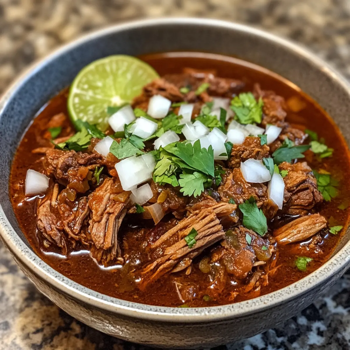 Savory Birria Stew: Comforting Easy Slow Cooker Delight