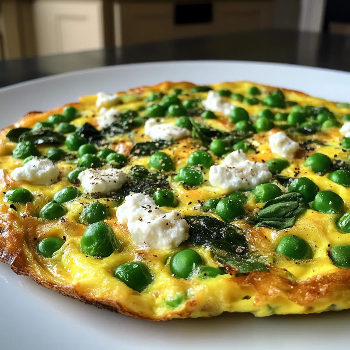Delicious Garden Frittata with Goat Cheese & Potatoes Bliss
