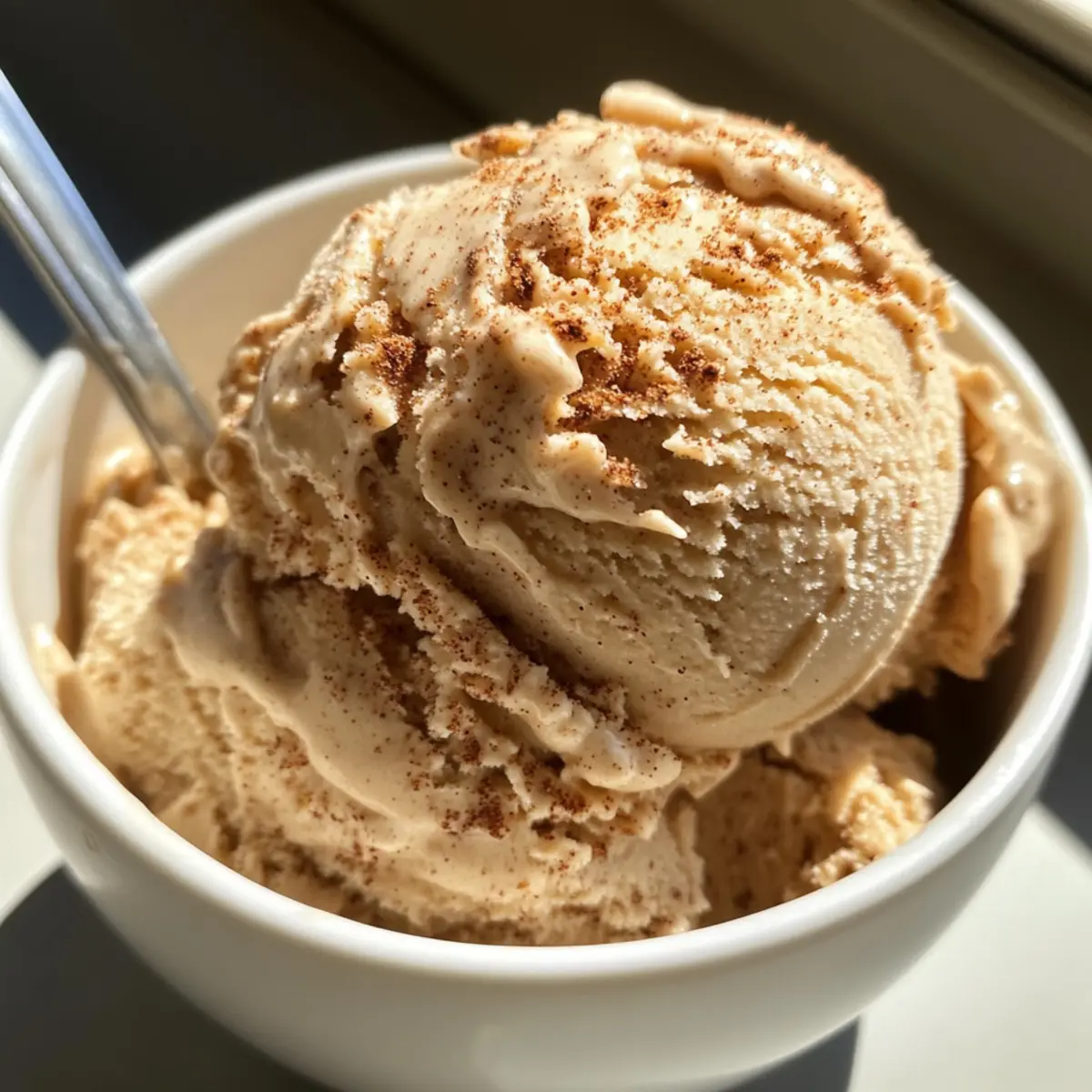 Creamy Brown Sugar Cinnamon Ice Cream for Cozy Nights