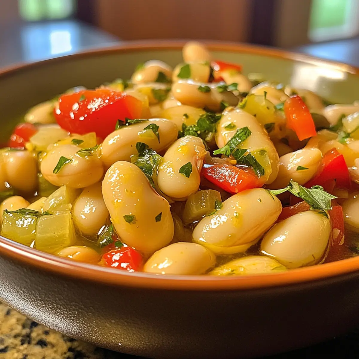 Zesty Marinated White Beans for a Fresh Mediterranean Twist