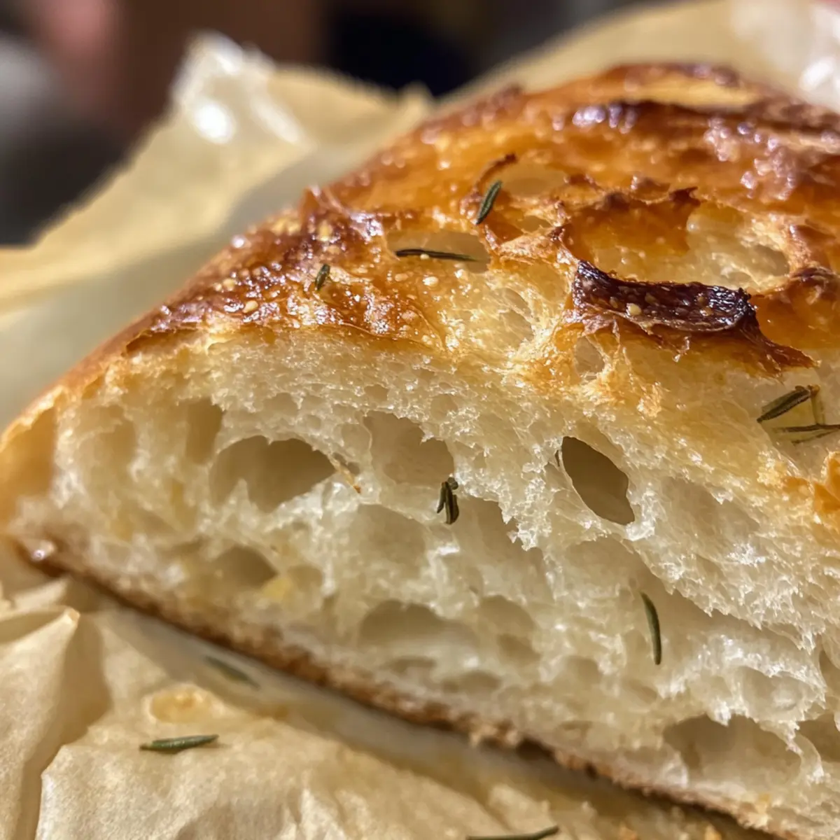 Irresistible Roasted Garlic and Rosemary Sourdough Bread Recipe