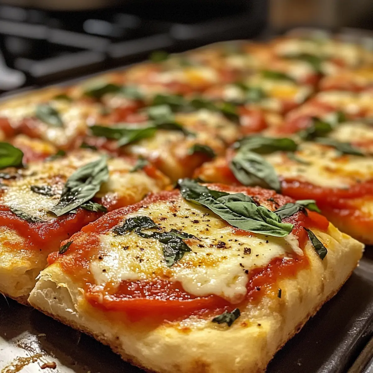 Margherita Pizza Focaccia: Fluffy, Flavorful, and Fun to Make
